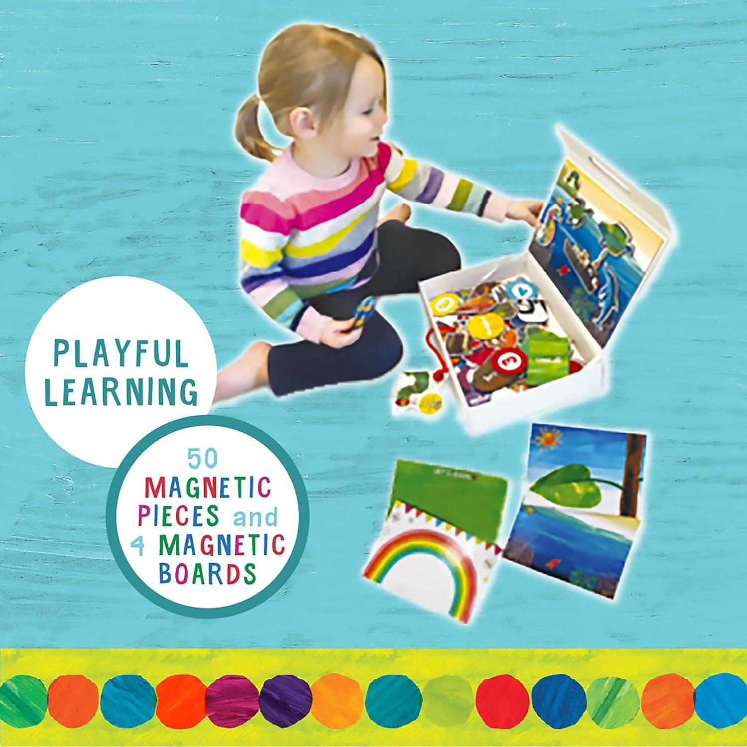 Juego Magnético de Madera Eric Carle - La Muy Hambrienta Oruga