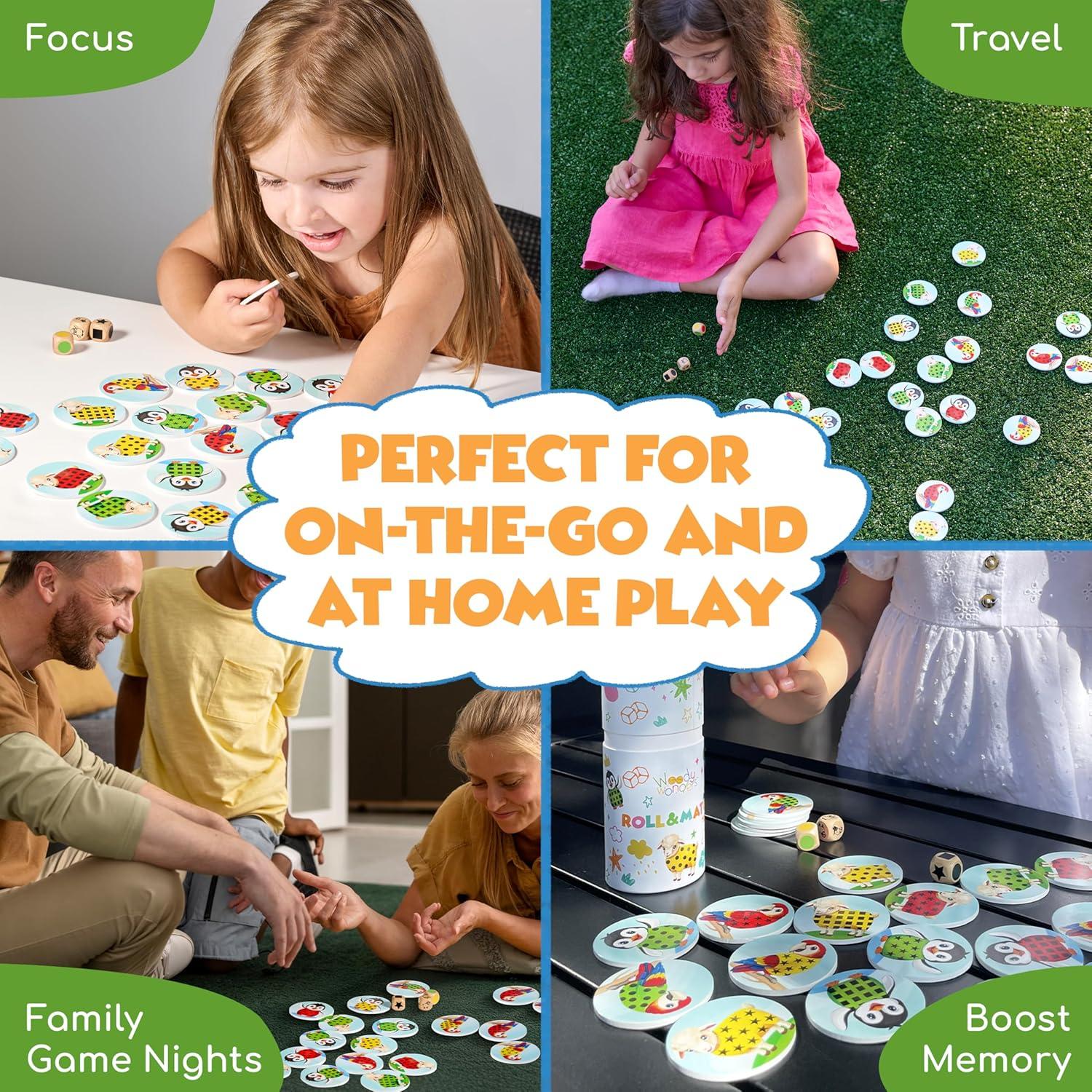 Juego de Lanzar y Emparejar Wenzhou - Juguete Educativo 3+