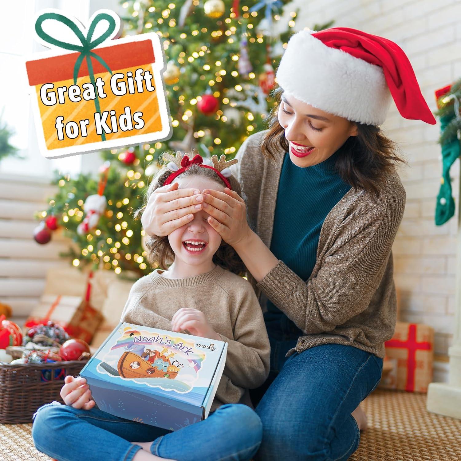 Juguete Arca de Noé de Madera Yelakey Educativo 1-4 Años