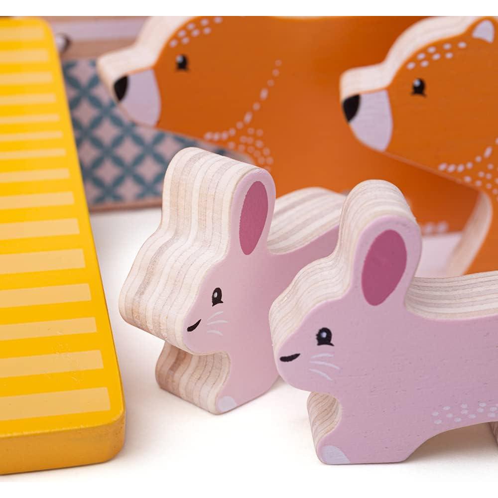 Arca de Noé de Madera Bigjigs Toys - Juguete Educativo 1.35 kg