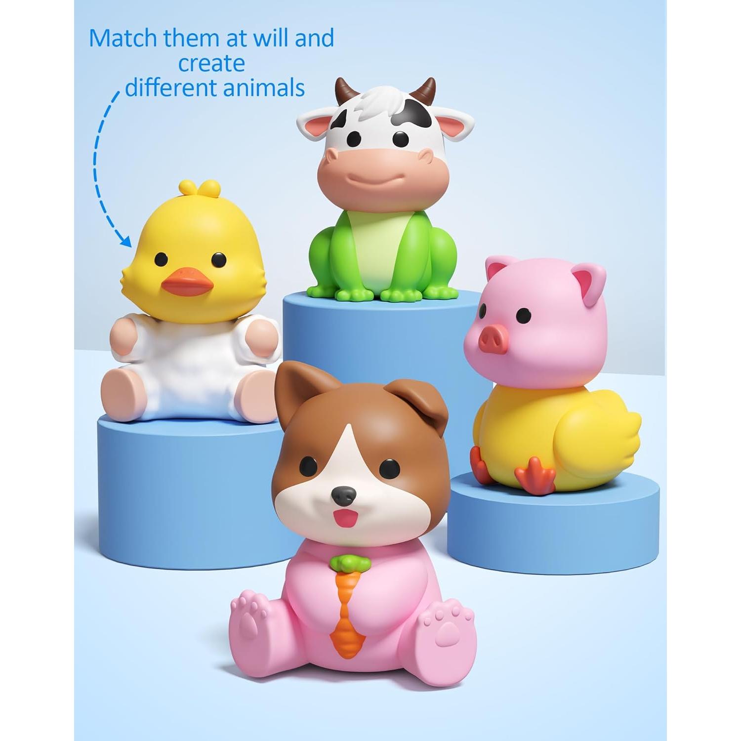 Juguete de Emparejamiento Coogam 10 Animales de Granja