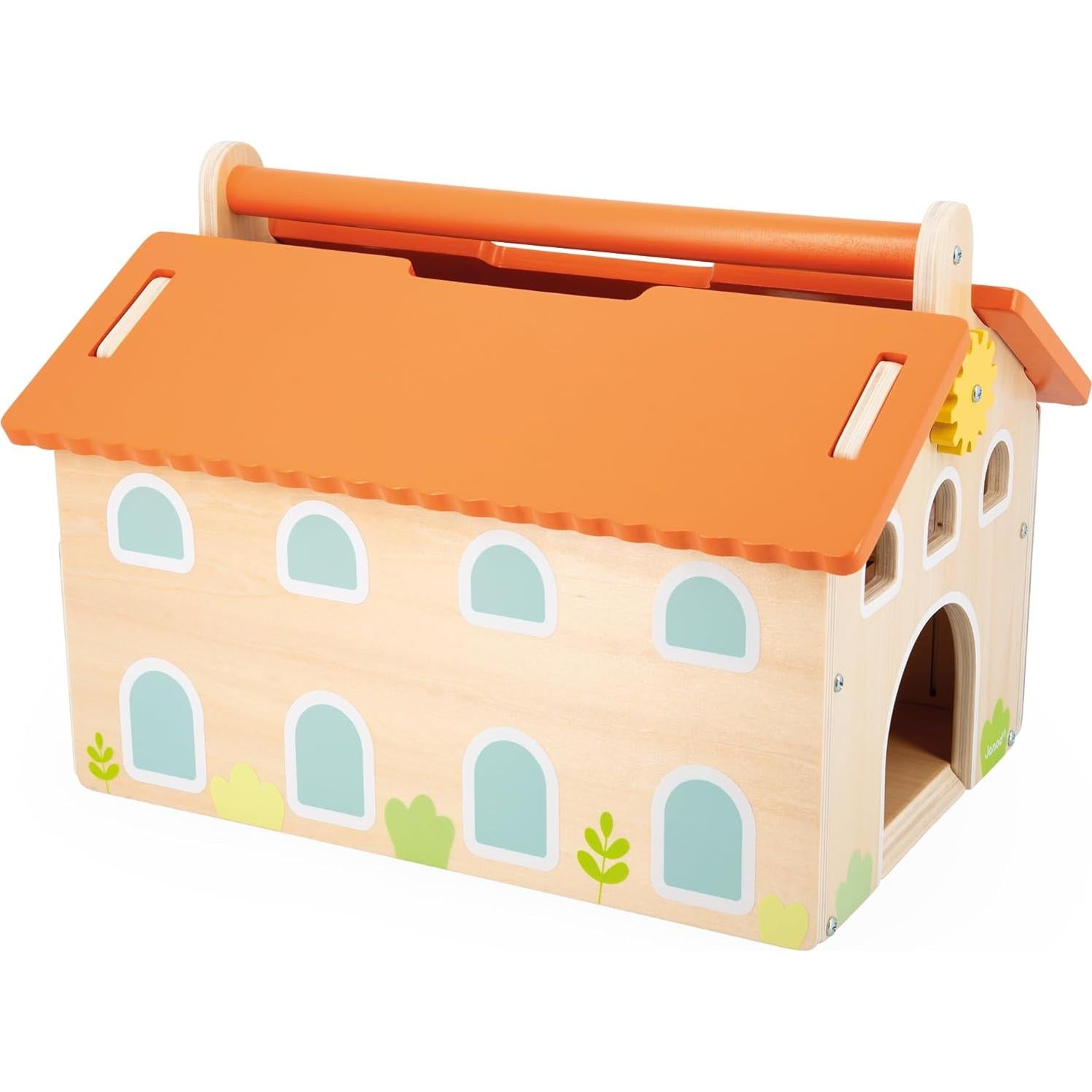 Juego de Granja Janod Mi Primer Establo 18 Piezas Madera