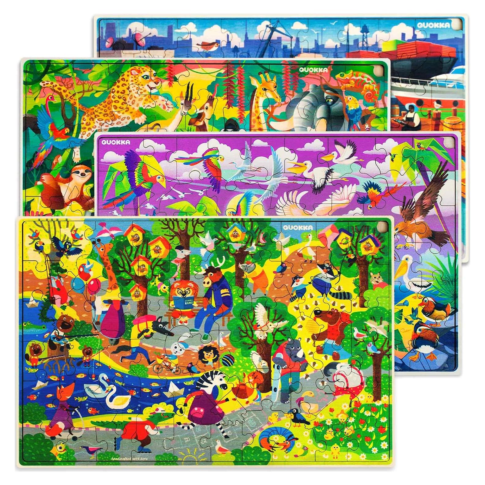 Puzzles de Madera Quokka 60 Piezas para Niños 4 a 8 Años