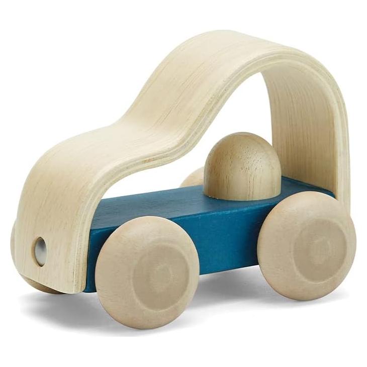 PlanToys Vroom Truck Juguete de Empuje de Madera Ecológico