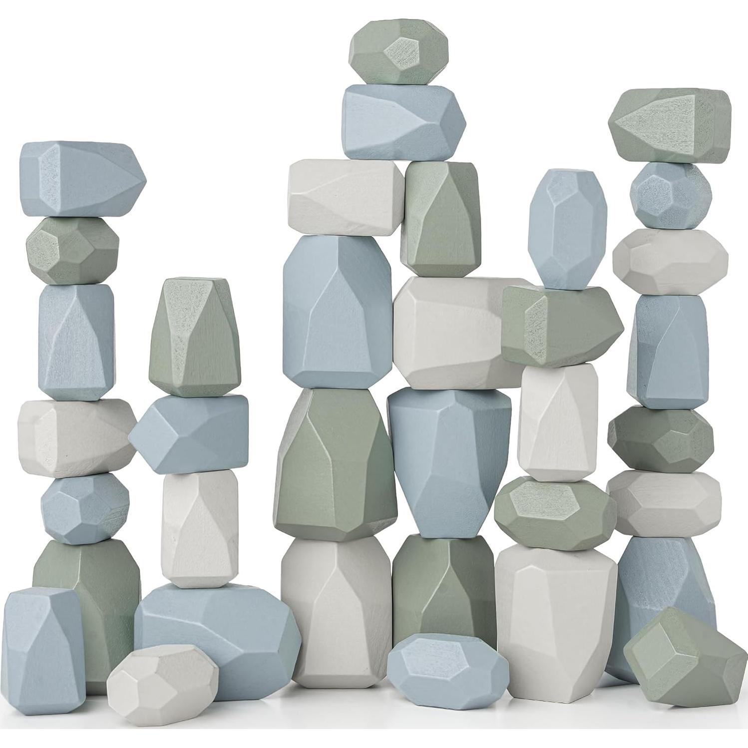 Camión de Juguete y Rocas Apilables Comfy Cubs