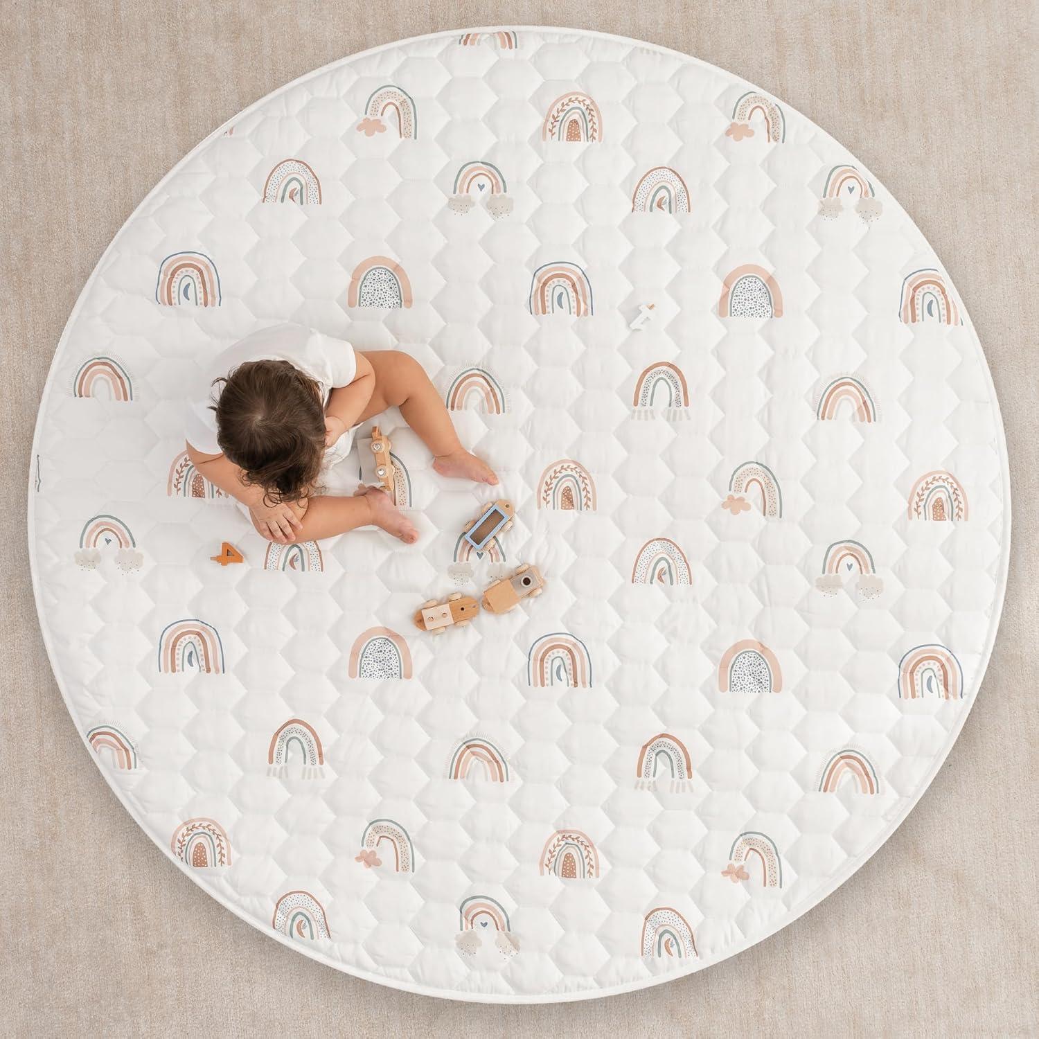 Conjunto de Camión de Juguete y Alfombra Redonda Comfy Cubs