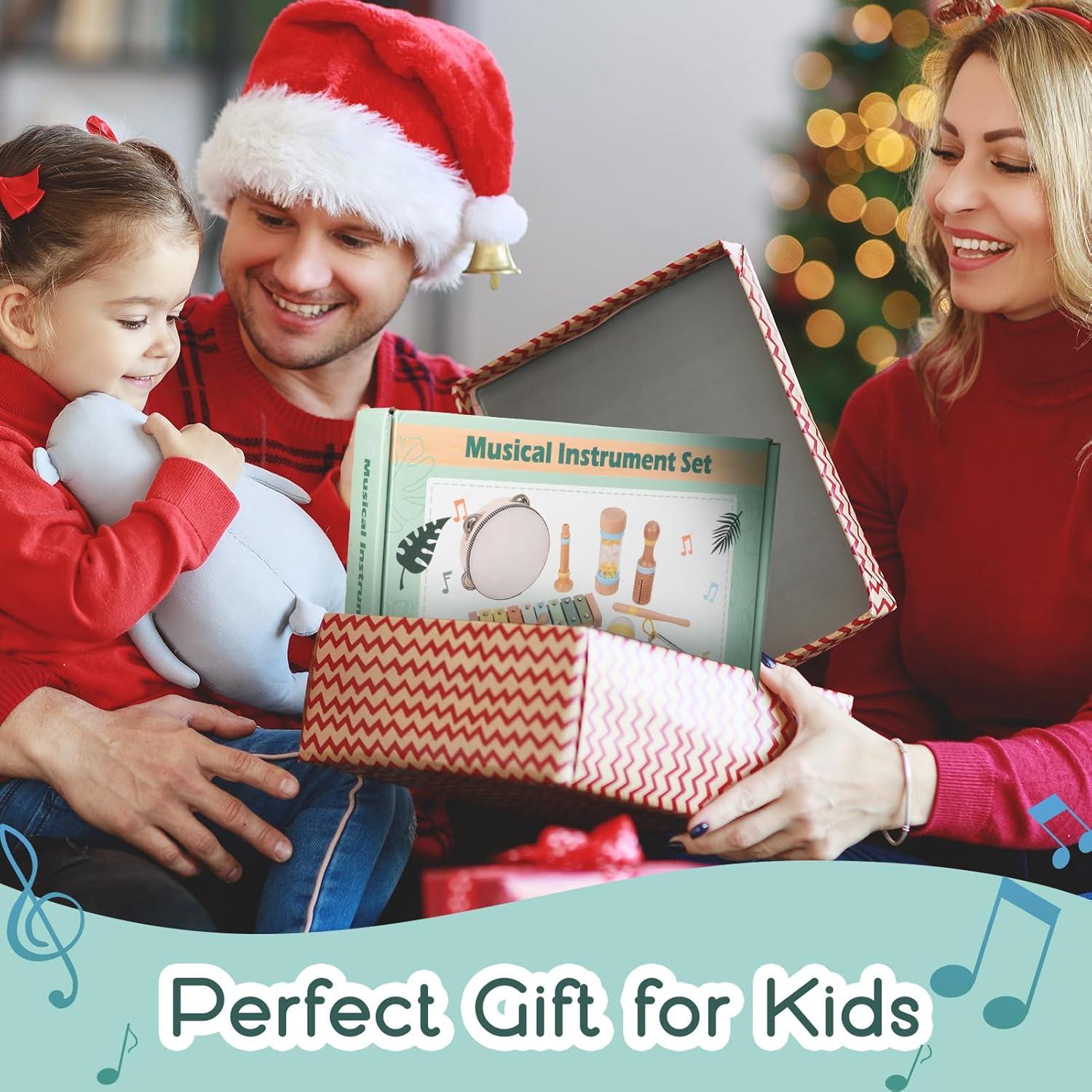 Set de Instrumentos Musicales de Madera iSNTL para Bebés