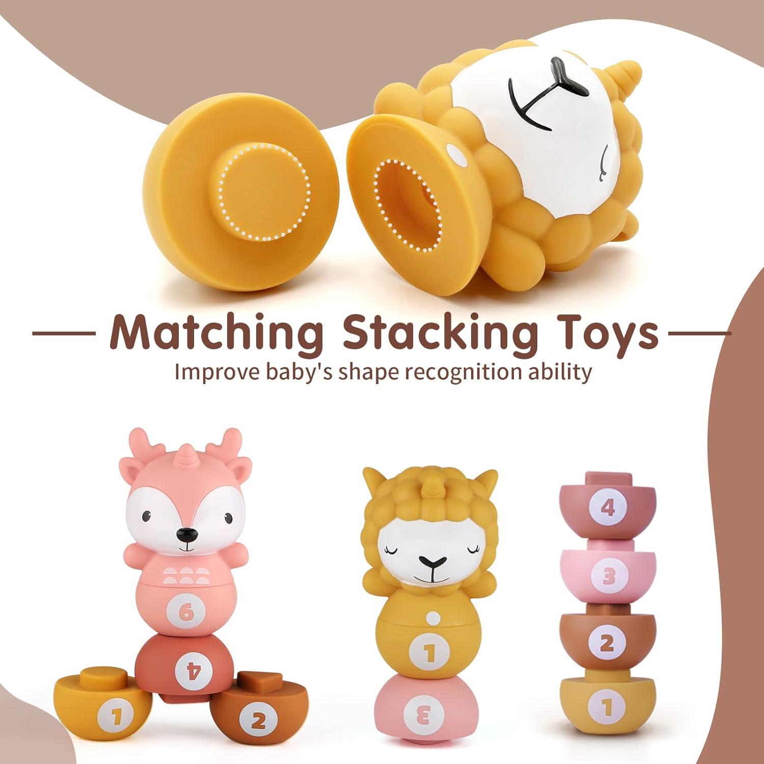 Juguete de Aprendizaje Nueplay Set de Bolos 6 Figuras Animales