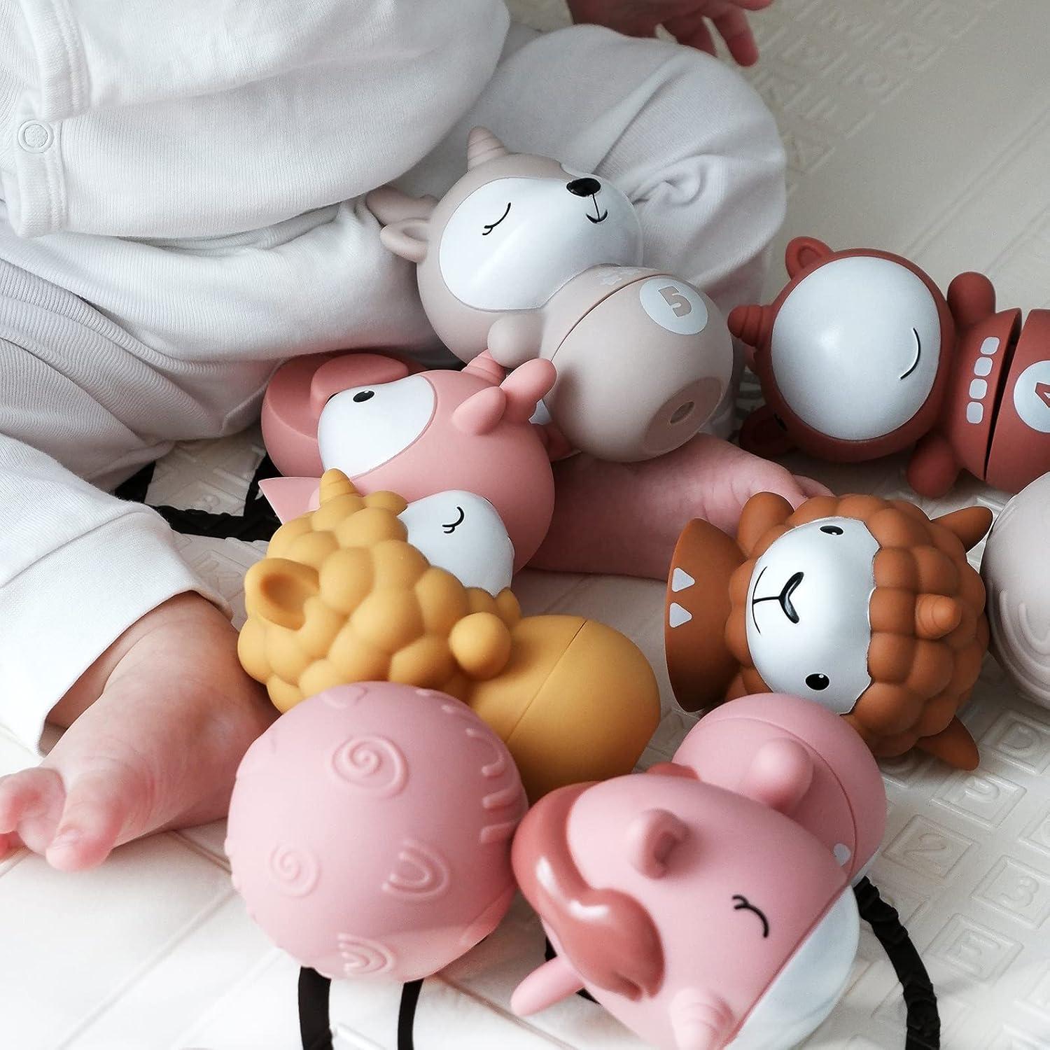 Juguete de Aprendizaje Nueplay Set de Bolos 6 Figuras Animales