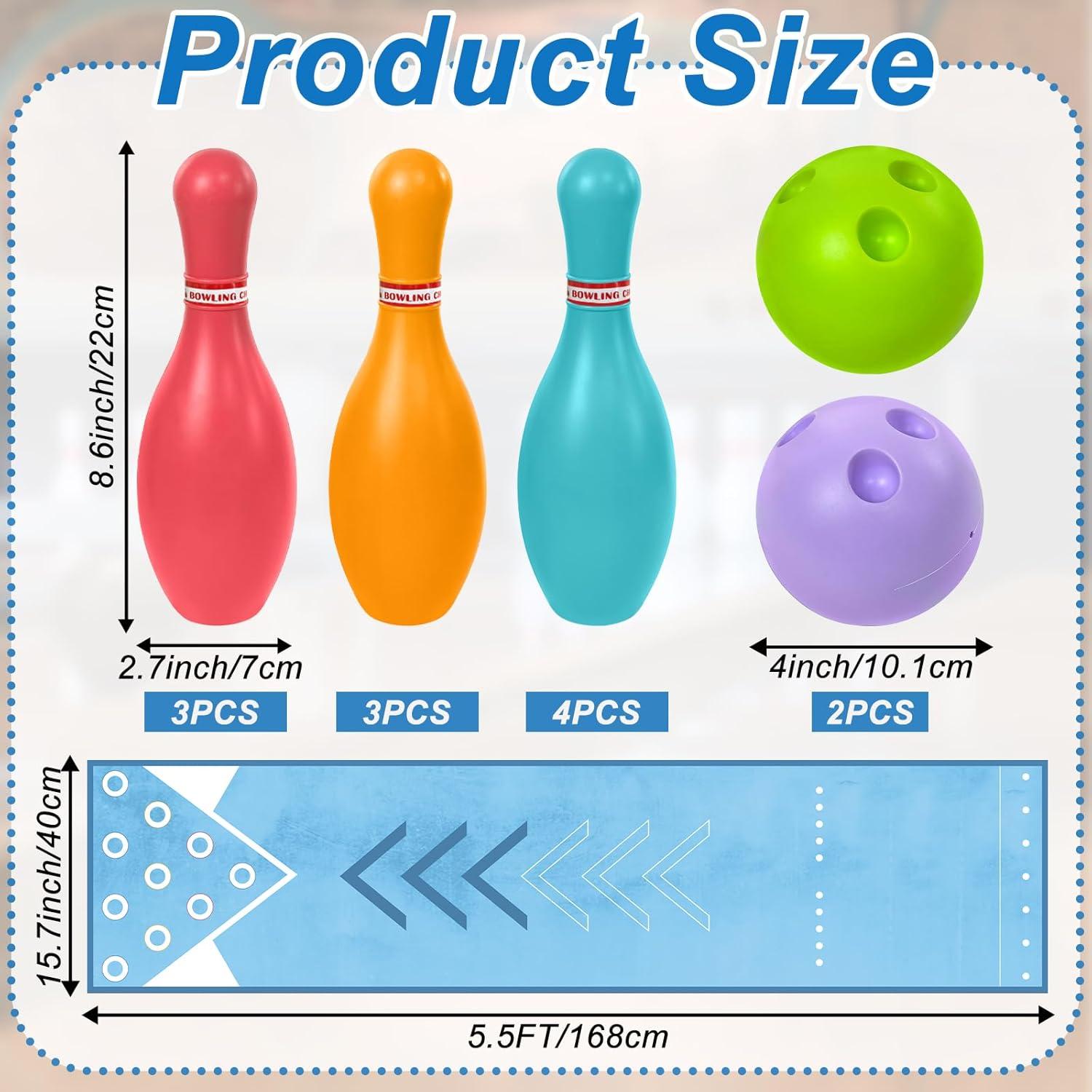 Juego de Bolos Mini Wensdr BLQTZ002 para Interior y Exterior