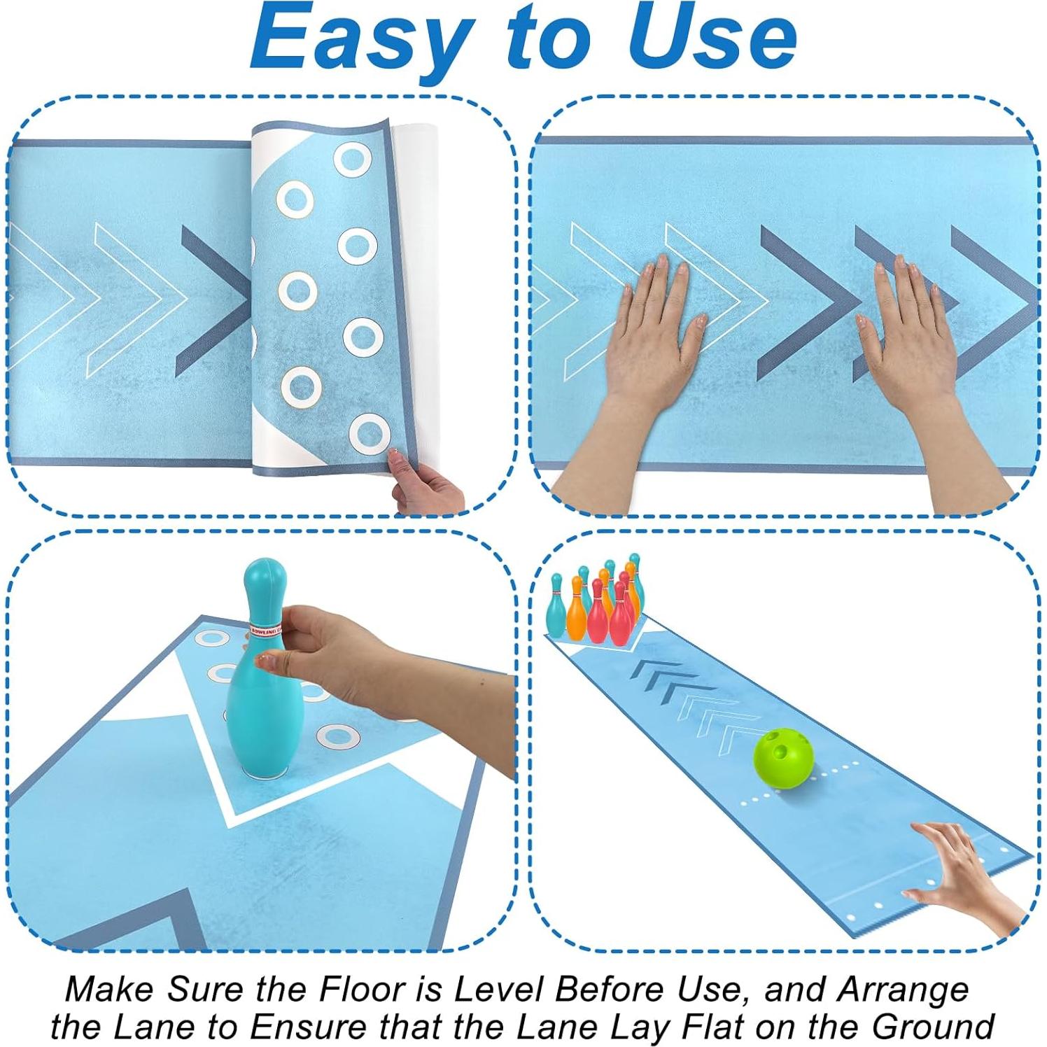 Juego de Bolos Mini Wensdr BLQTZ002 para Interior y Exterior