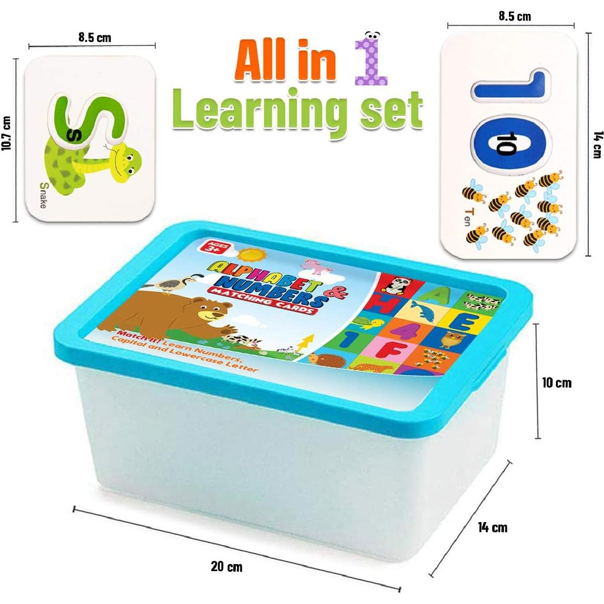 Tarjetas de Flash Alfabeto CozyBomB para Niños 2-4 Años