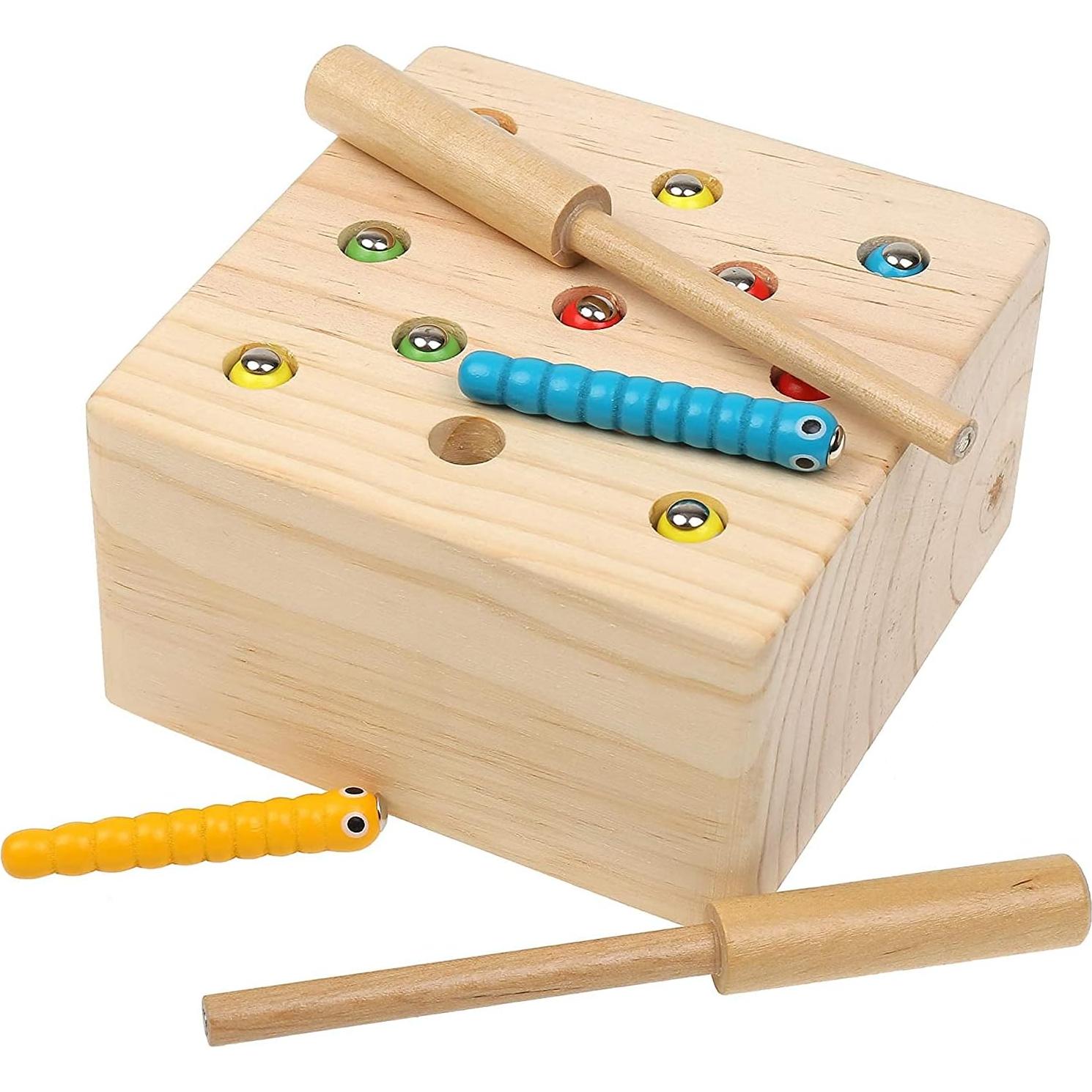 Juguete Montessori de Madera Boxiki para Niños 3 Años - Habilidades Motoras