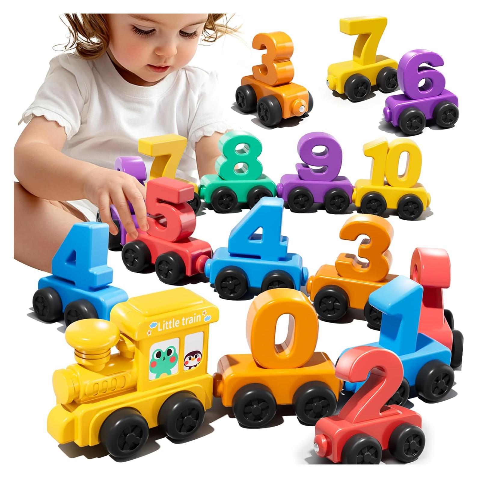 Juego de Tren de Números Magnético JUKUDAHU 0-10 Educativo