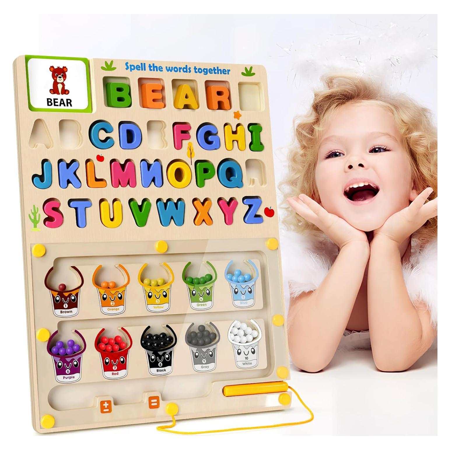 Rompecabezas Magnético Montessori GAKICO 5 en 1 para Niños