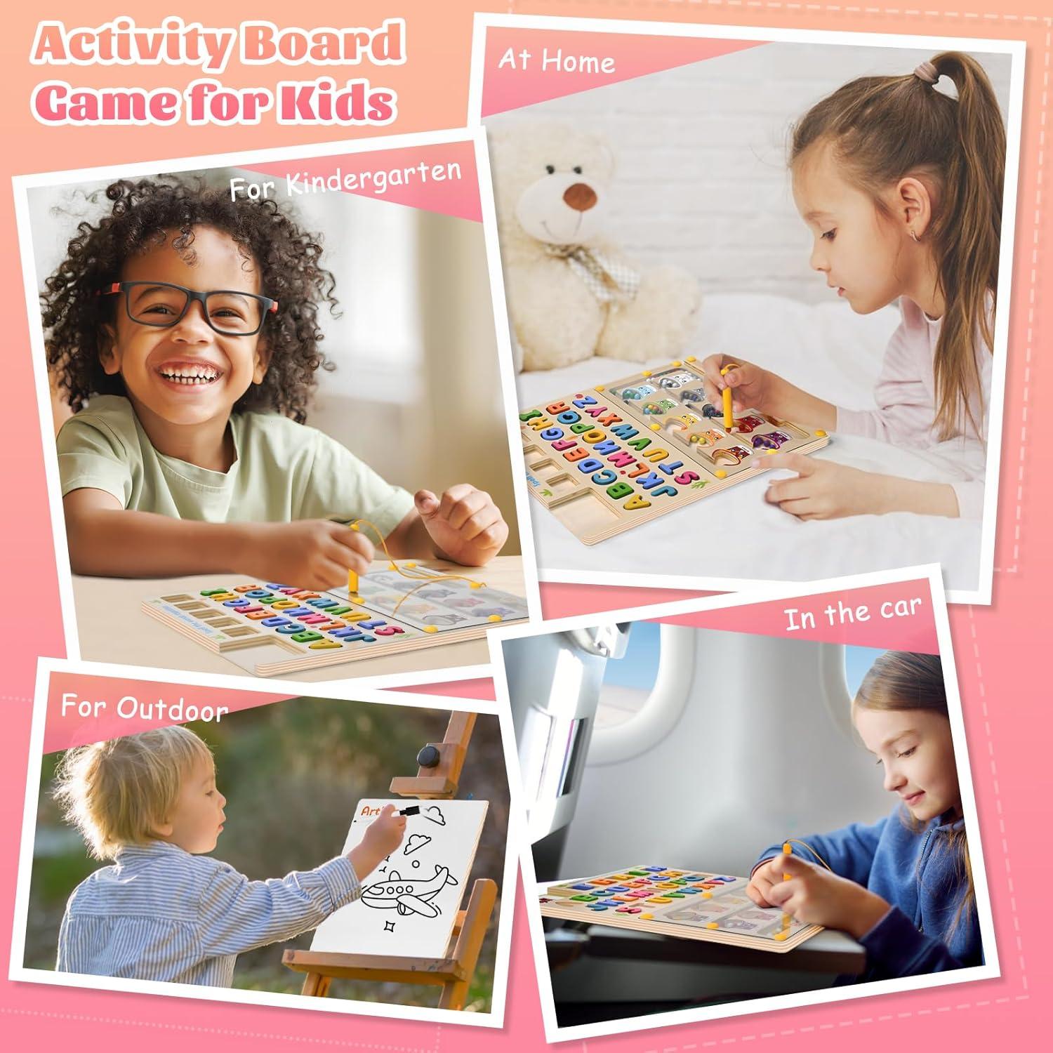 Rompecabezas Magnético Montessori GAKICO 5 en 1 para Niños