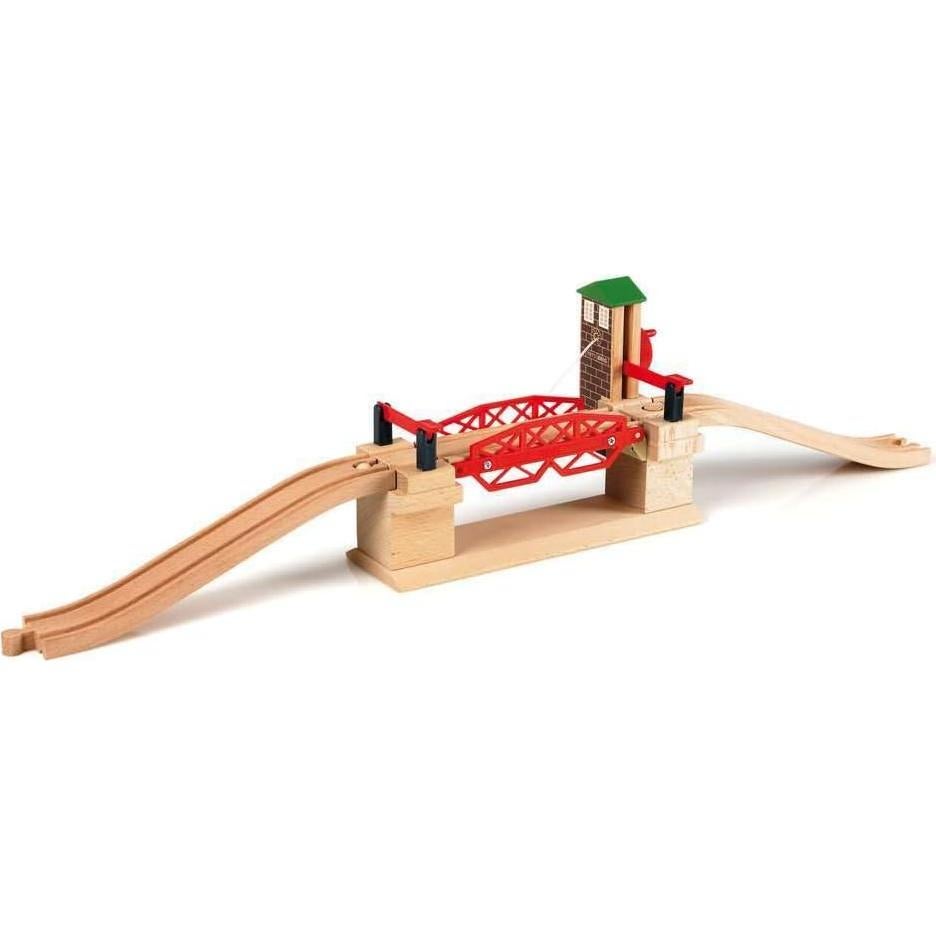 Puente Elevador BRIO World - Accesorio de Tren de Madera - 66 cm