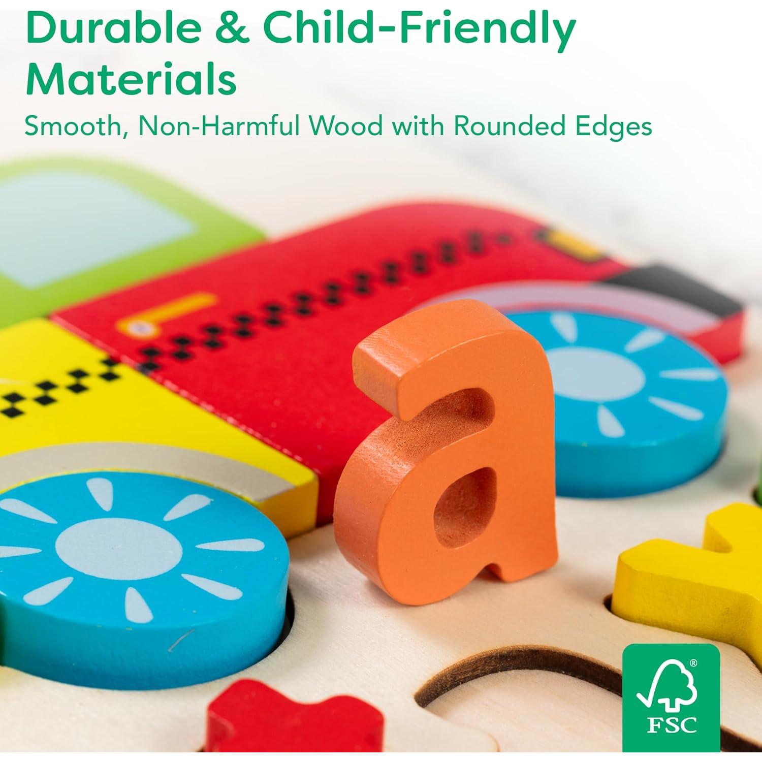 Rompecabezas de Madera Montessori My Little Bloomers 3-5 Años