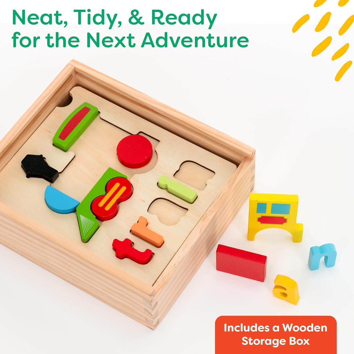 Rompecabezas de Madera Montessori My Little Bloomers 3-5 Años