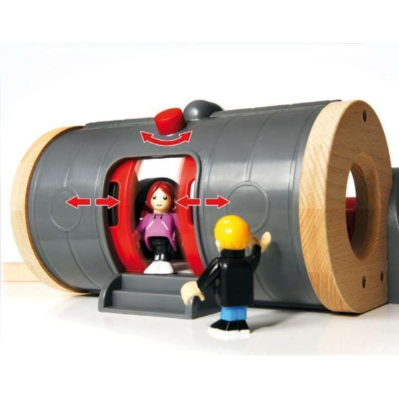 Conjunto de Ferrocarril Metro BRIO 20 Piezas con Luz y Sonido