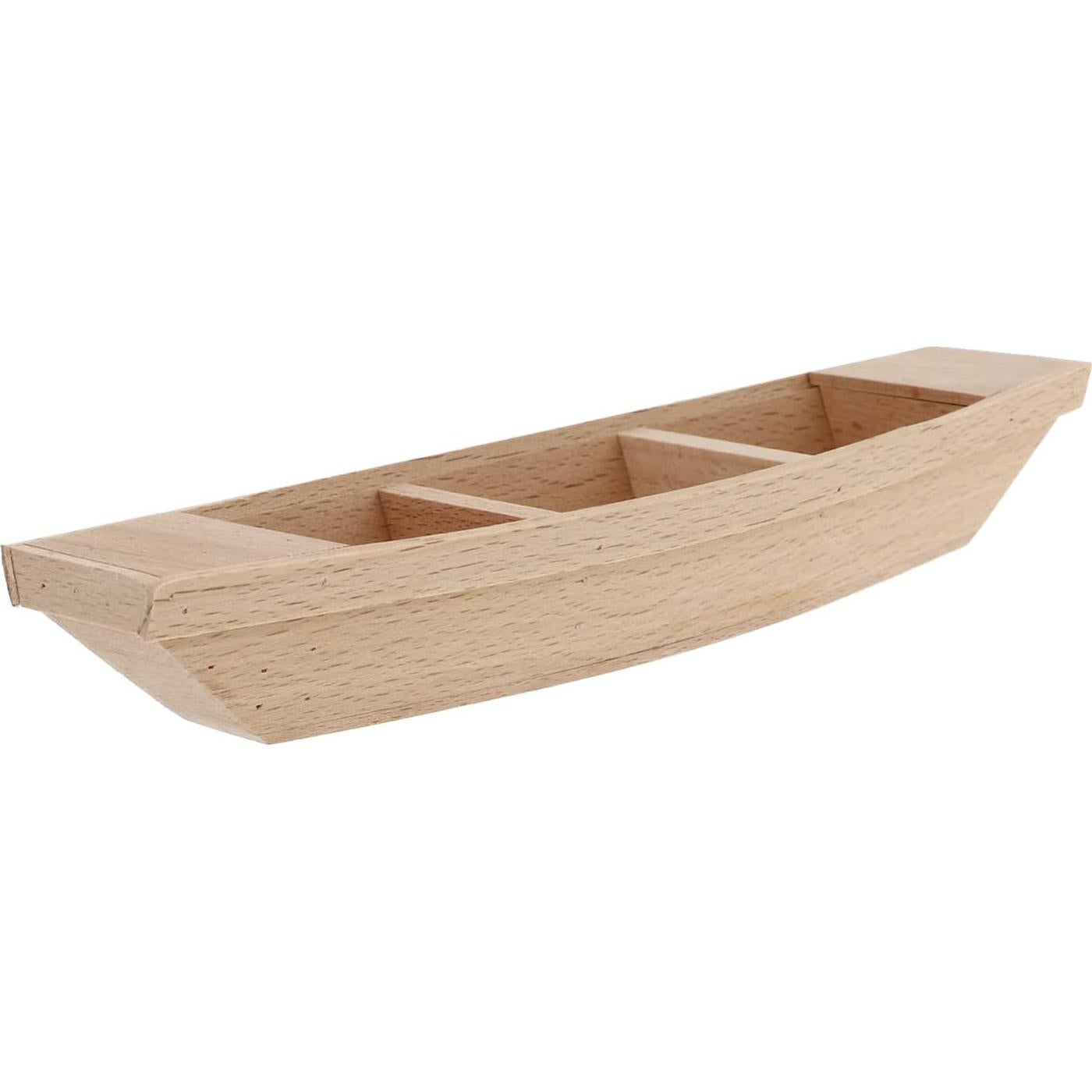 Modelo de Barco de Madera Miniatura Kisangel 20x5.5cm