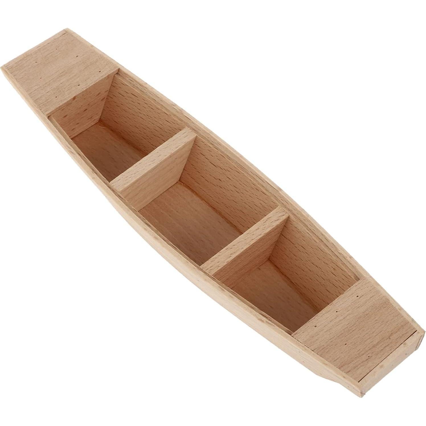 Modelo de Barco de Madera Miniatura Kisangel 20x5.5cm