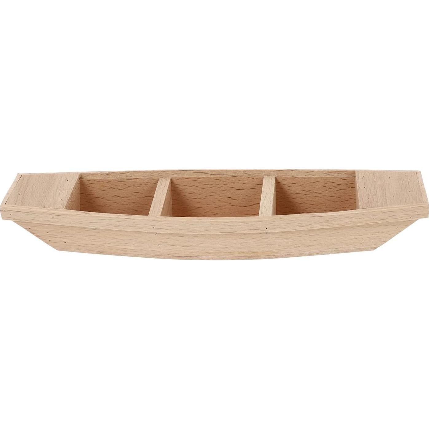 Modelo de Barco de Madera Miniatura Kisangel 20x5.5cm