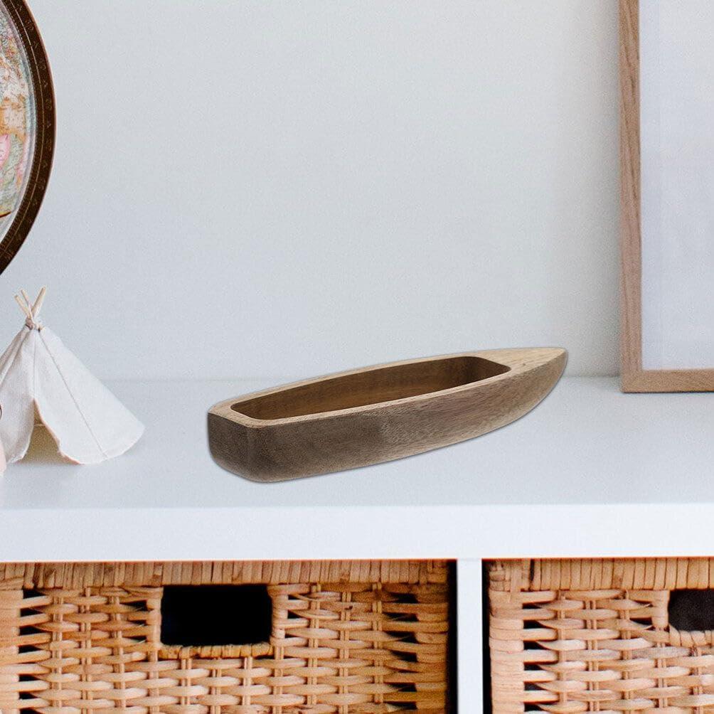 Modelo de Barco de Madera Alipis 2 Piezas Decoración DIY