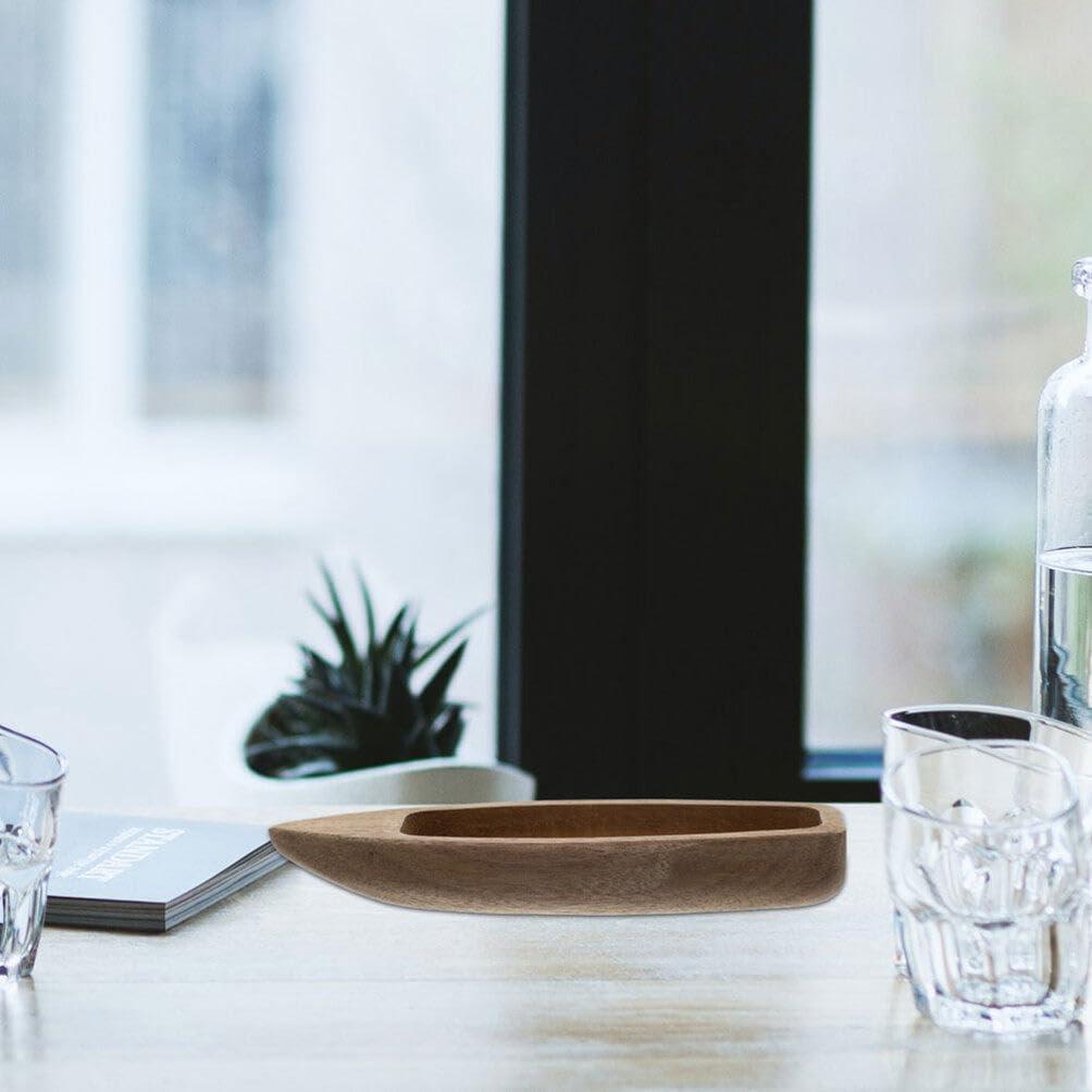 Modelo de Barco de Madera Alipis 2 Piezas Decoración DIY