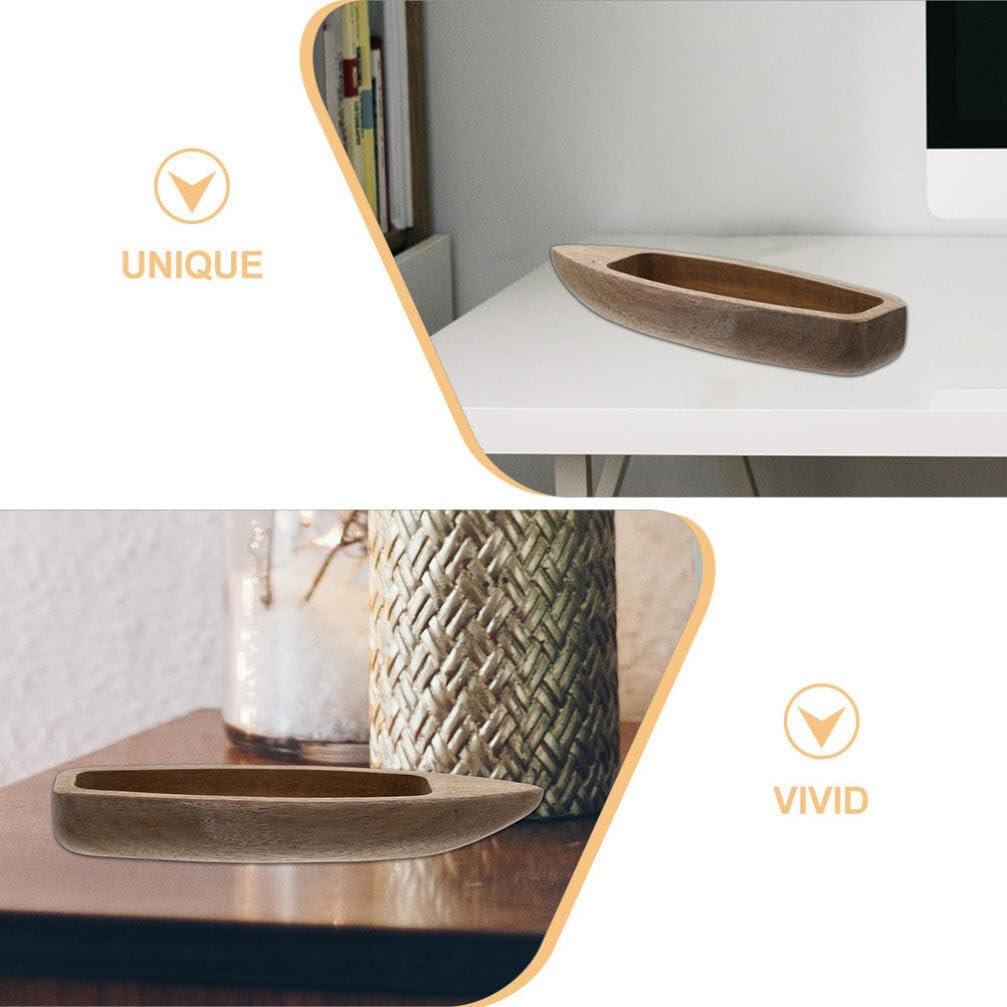 Modelo de Barco de Madera Alipis 2 Piezas Decoración DIY