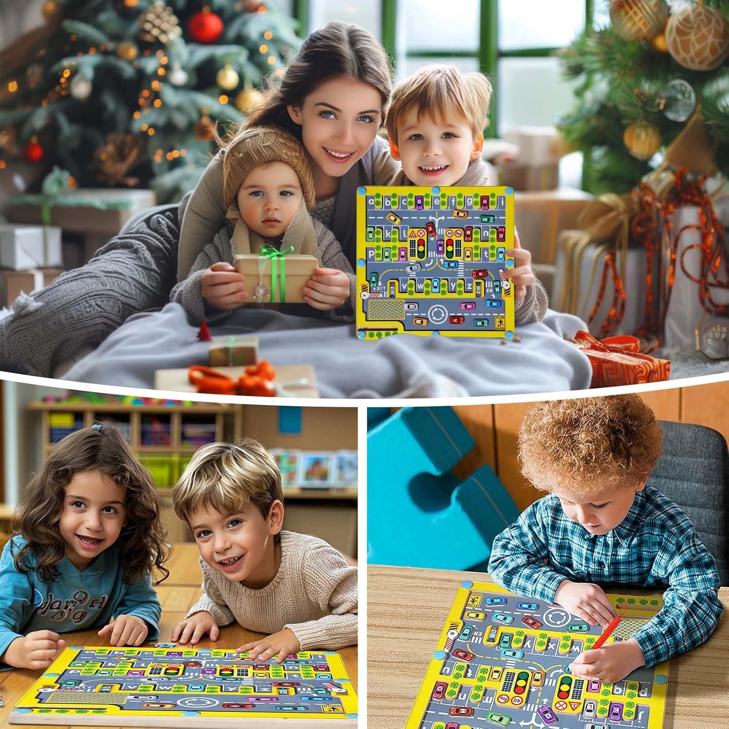 Rompecabezas Magnético de Letras Montessori Intsinzi 30x30cm