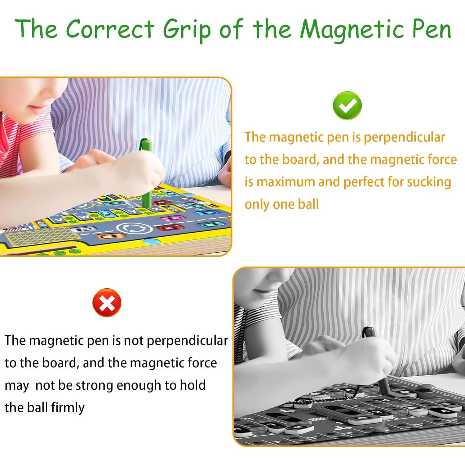 Rompecabezas Magnético de Letras Montessori Intsinzi 30x30cm