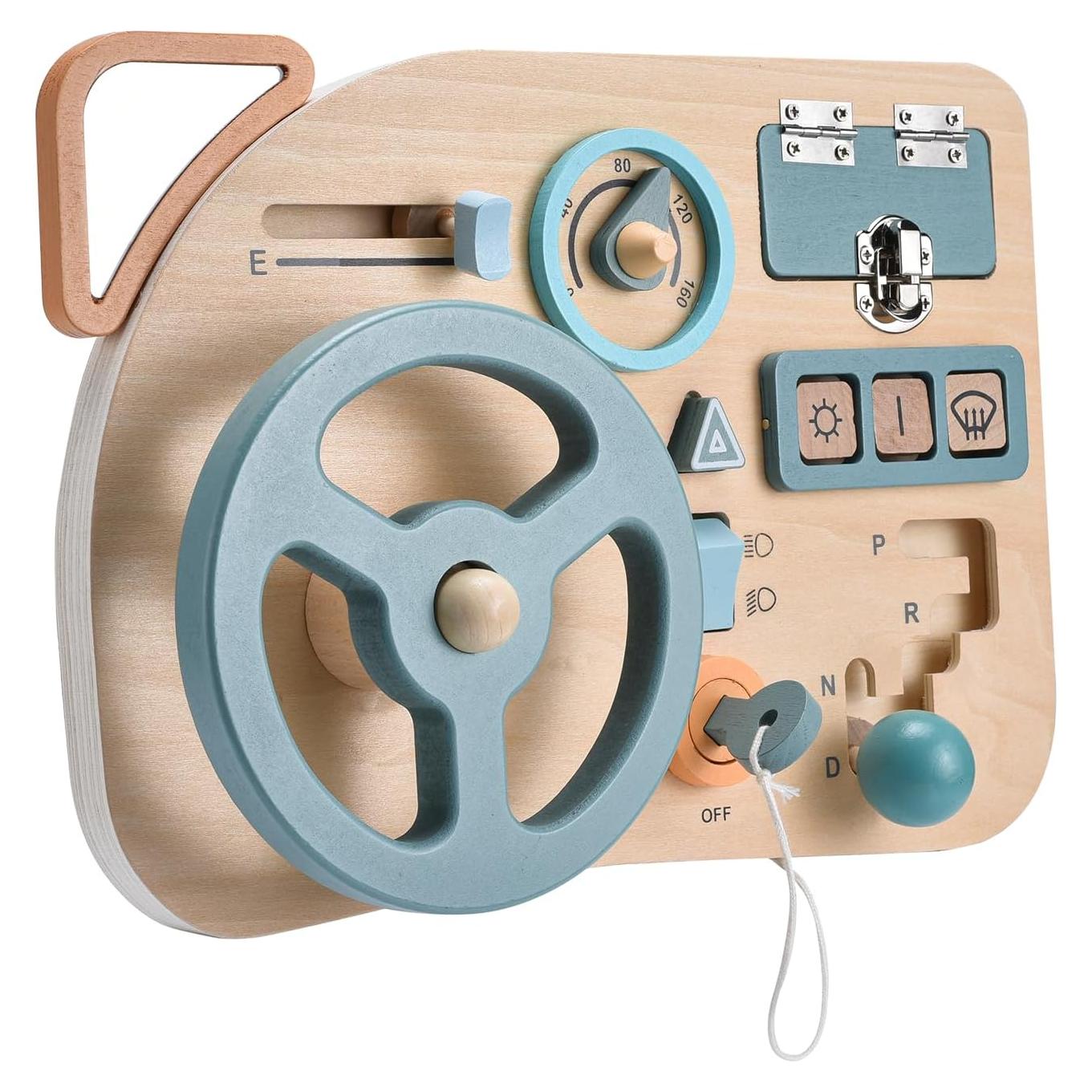 Tablero Ocupado Montessori KEU 10 en 1 para Niños 0.59 kg