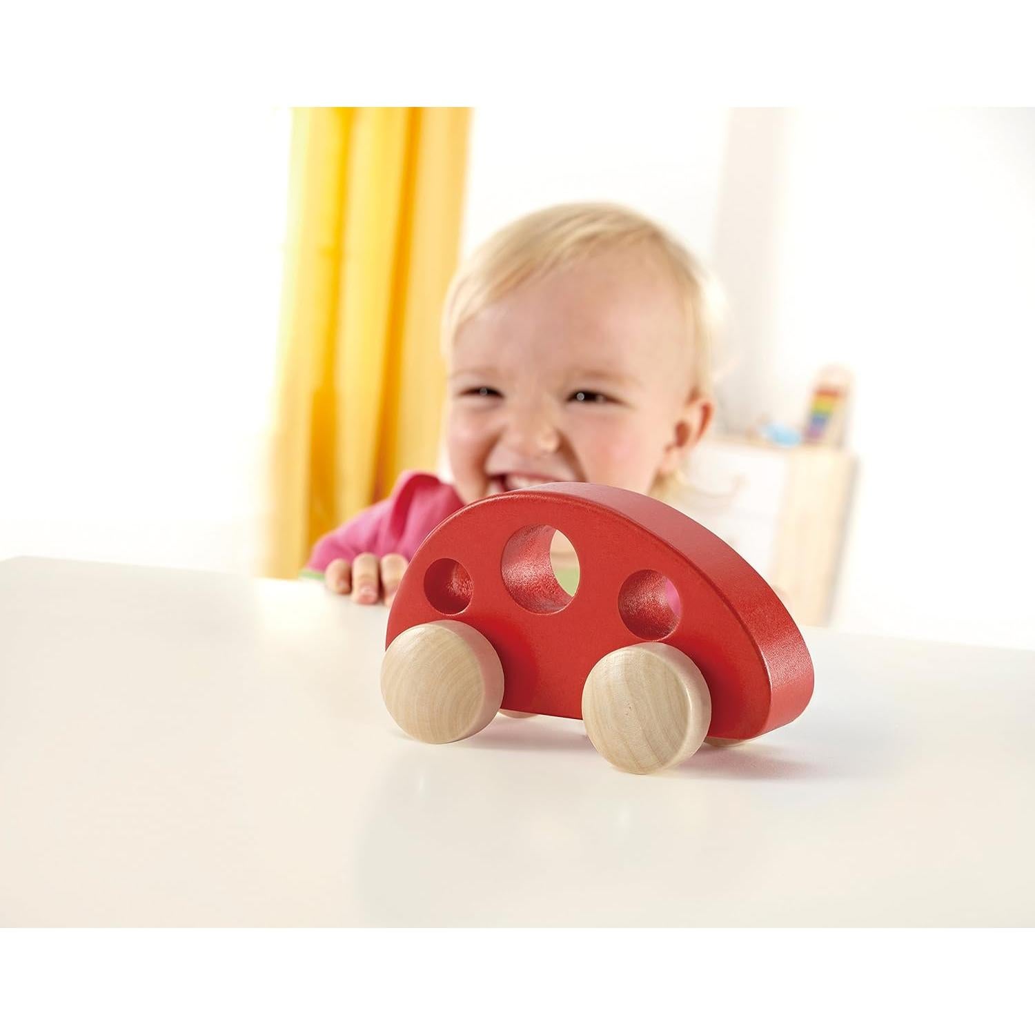 Mini Furgoneta de Madera Hape - Juguete para Niños 10 meses+