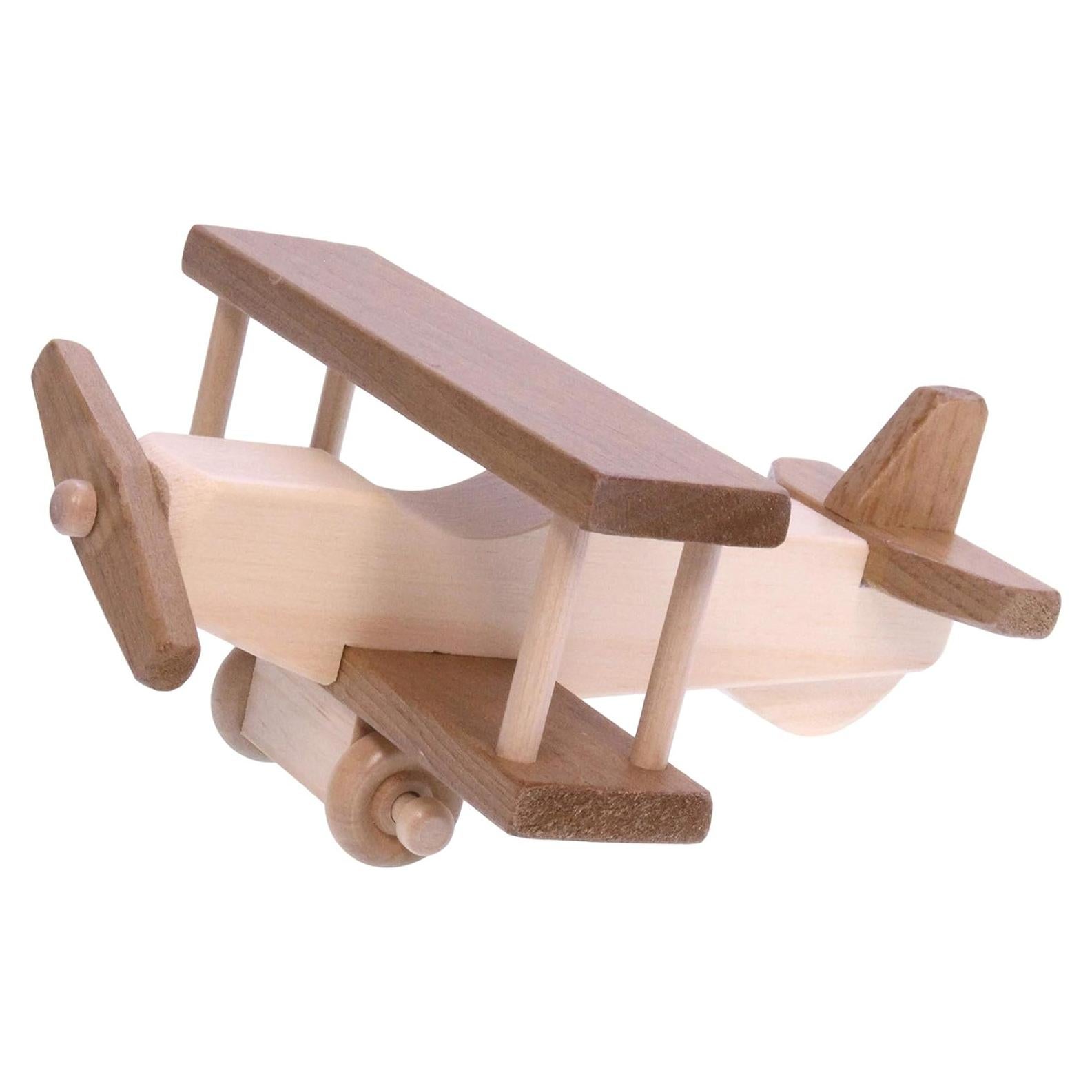 Juguete de Avión de Madera Lapps Toys 17.8x15.2x8.3 cm