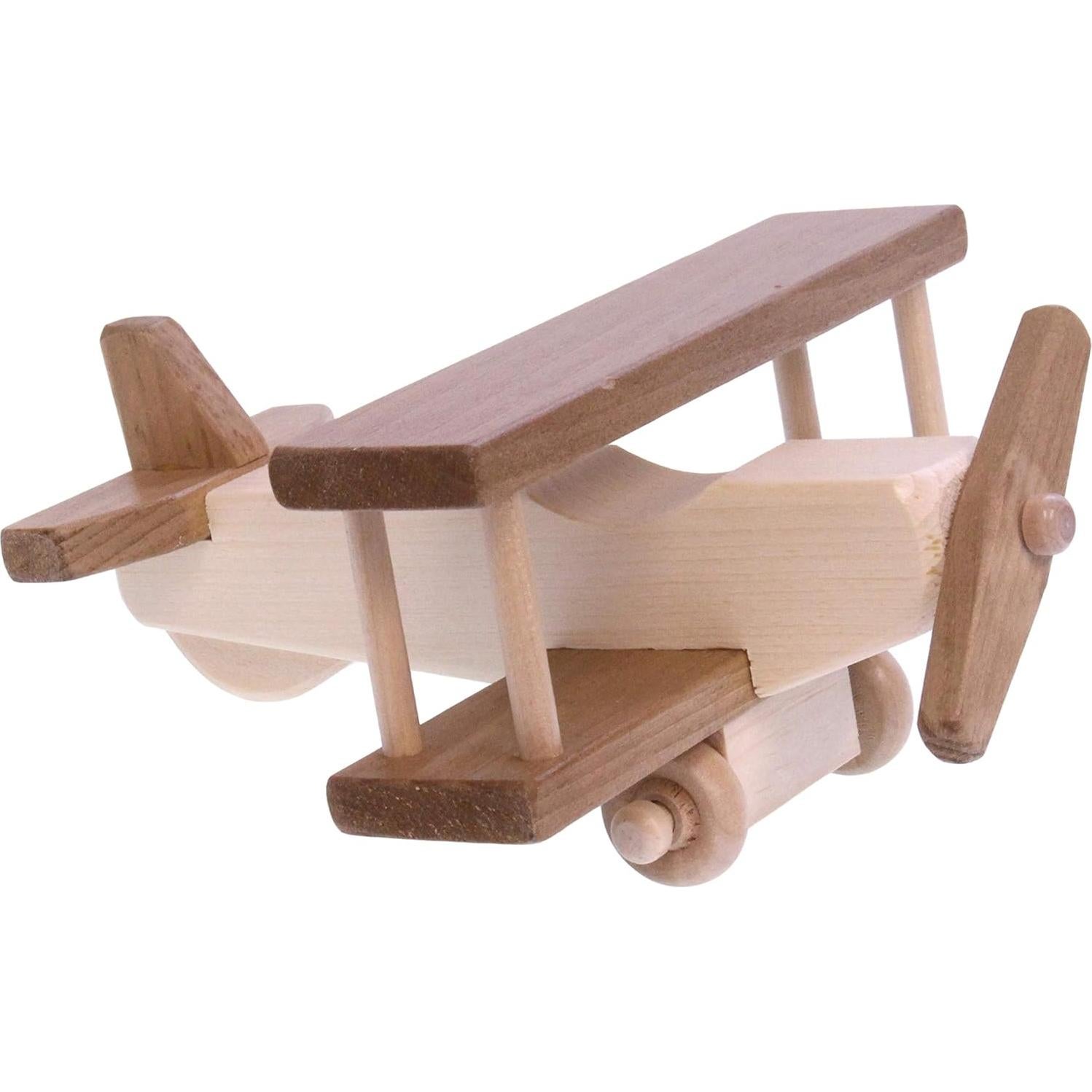 Juguete de Avión de Madera Lapps Toys 17.8x15.2x8.3 cm