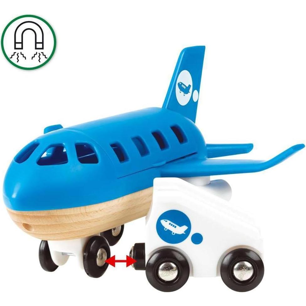 Avión de Madera BRIO 33306 | Juguete Creativo 5 Piezas