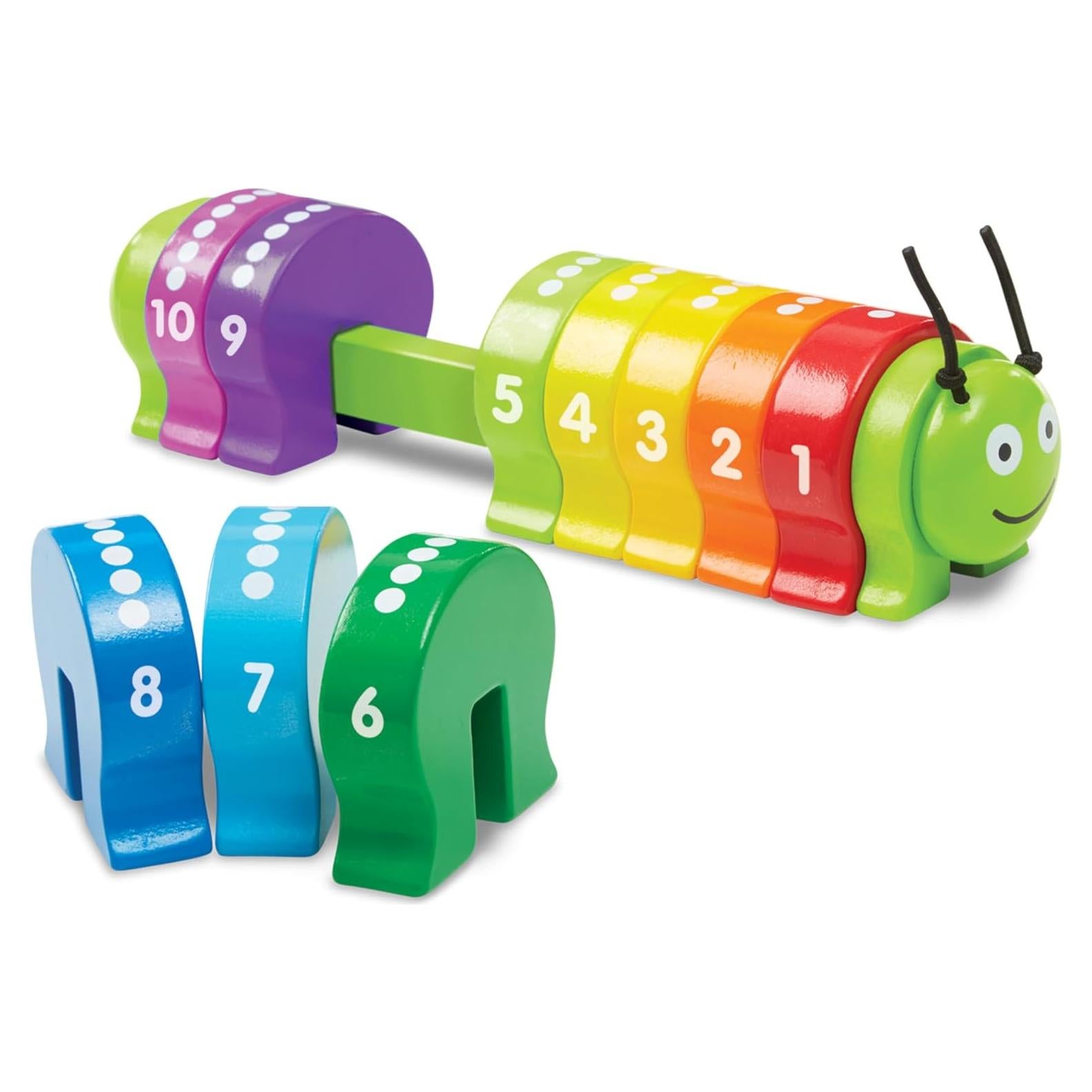 Juguete de Madera Oruga Contadora Melissa & Doug 10 Segmentos