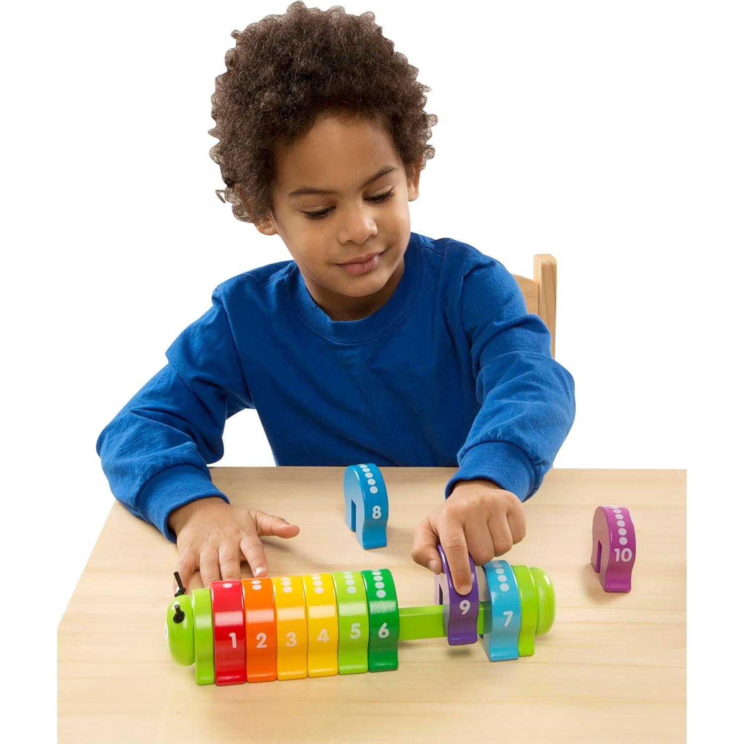Juguete de Madera Oruga Contadora Melissa & Doug 10 Segmentos