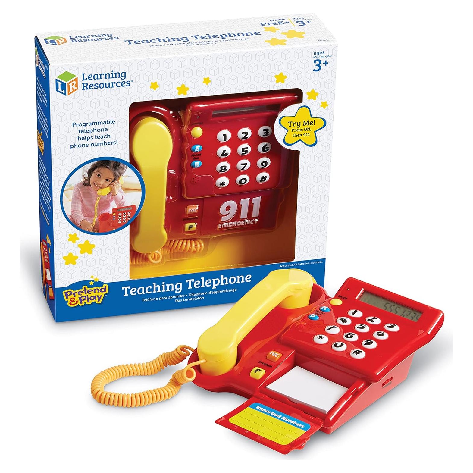 Teléfono Educativo Learning Resources - Juguete 30.48 cm