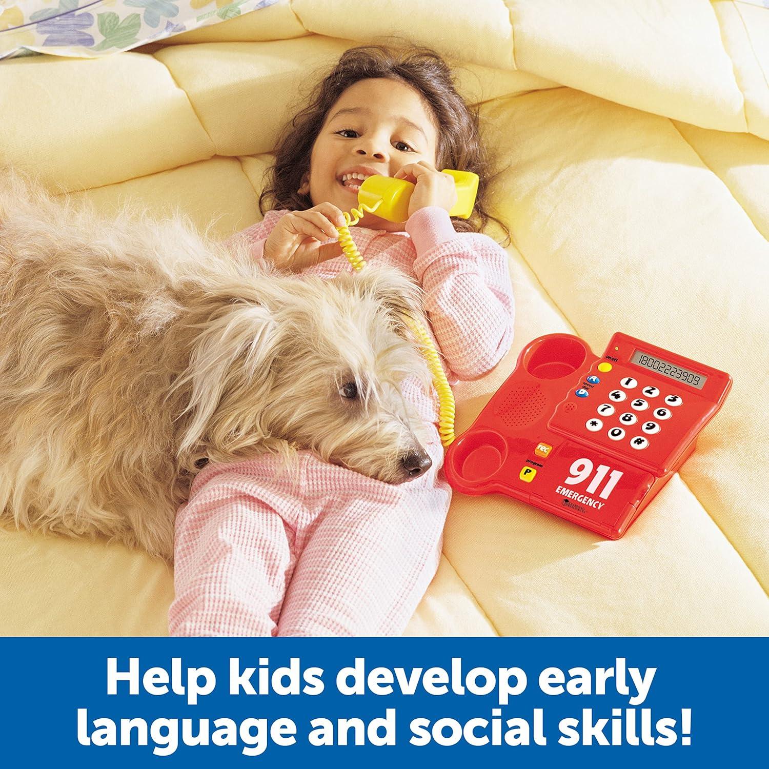 Teléfono Educativo Learning Resources - Juguete 30.48 cm