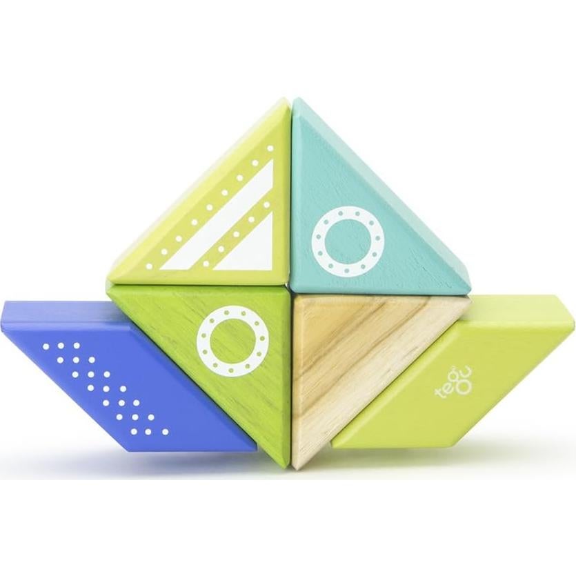 Juego de Bloques Magnéticos Tegu Nave Espacial 6 Piezas