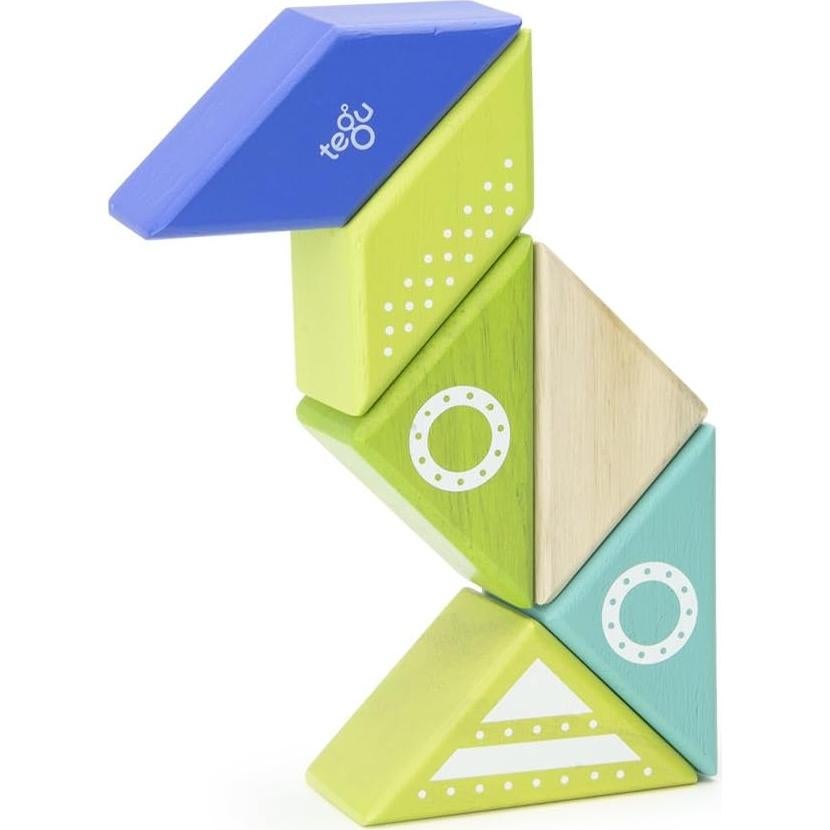 Juego de Bloques Magnéticos Tegu Nave Espacial 6 Piezas