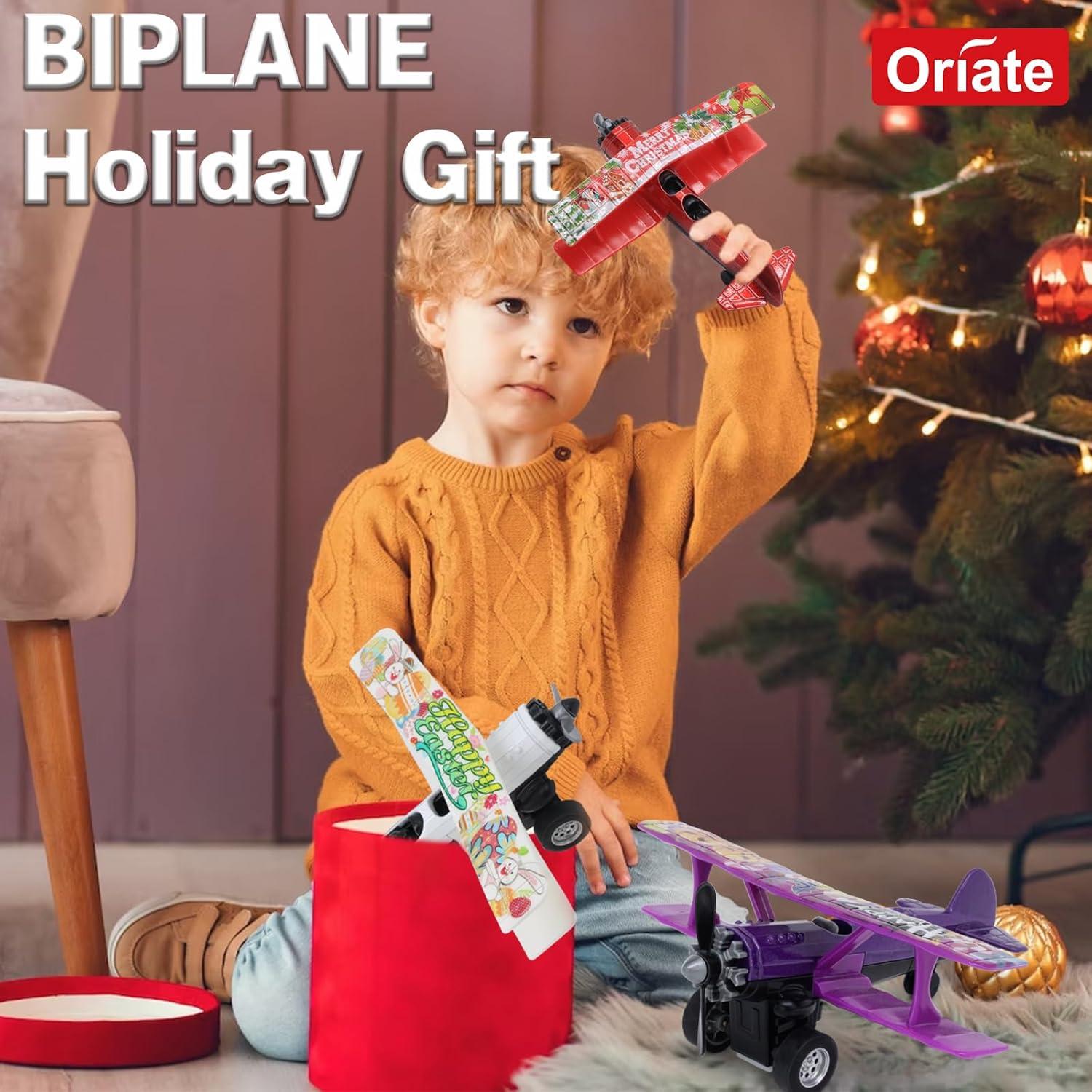 Conjunto de 3 Aviones de Juguete Oriate para Niños 3+ Años