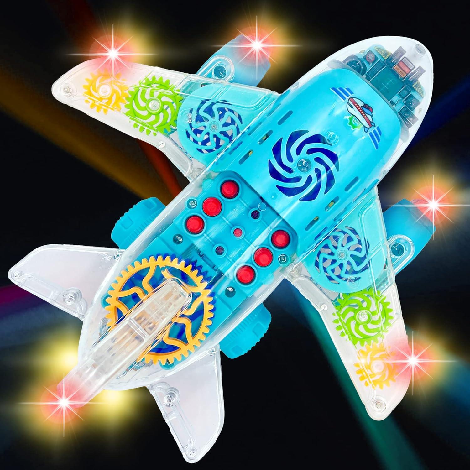 Juguete de avión iluminado ArtCreativity 20.96 cm para niños
