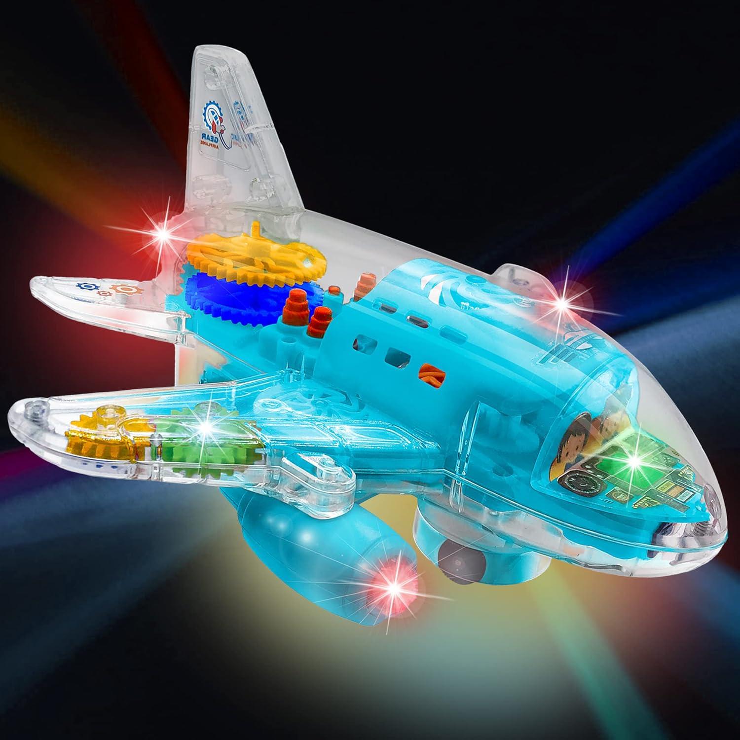 Juguete de avión iluminado ArtCreativity 20.96 cm para niños