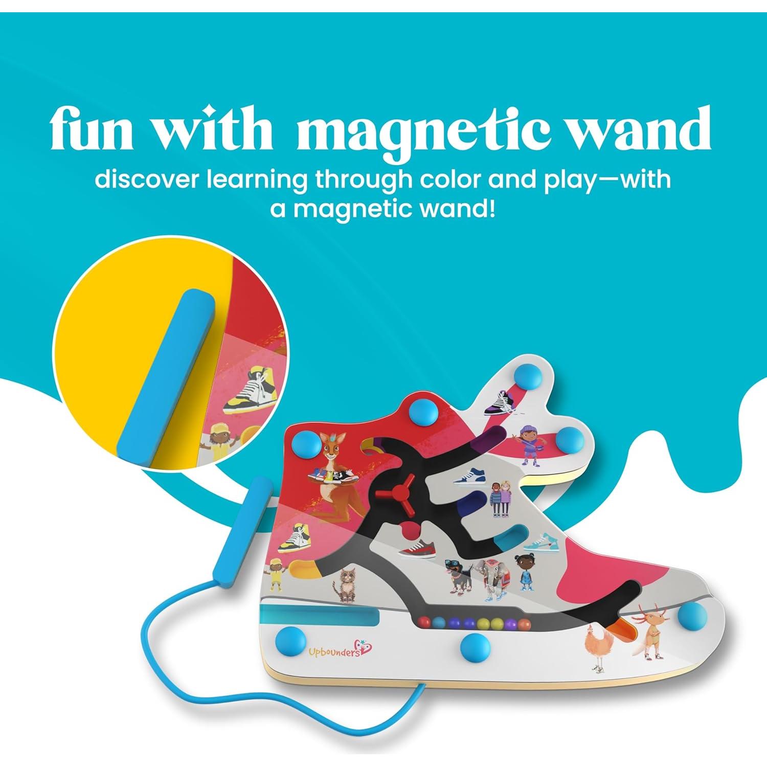 Tablero Magnético Montessori Upbounders Kicks 25.4x18.6cm