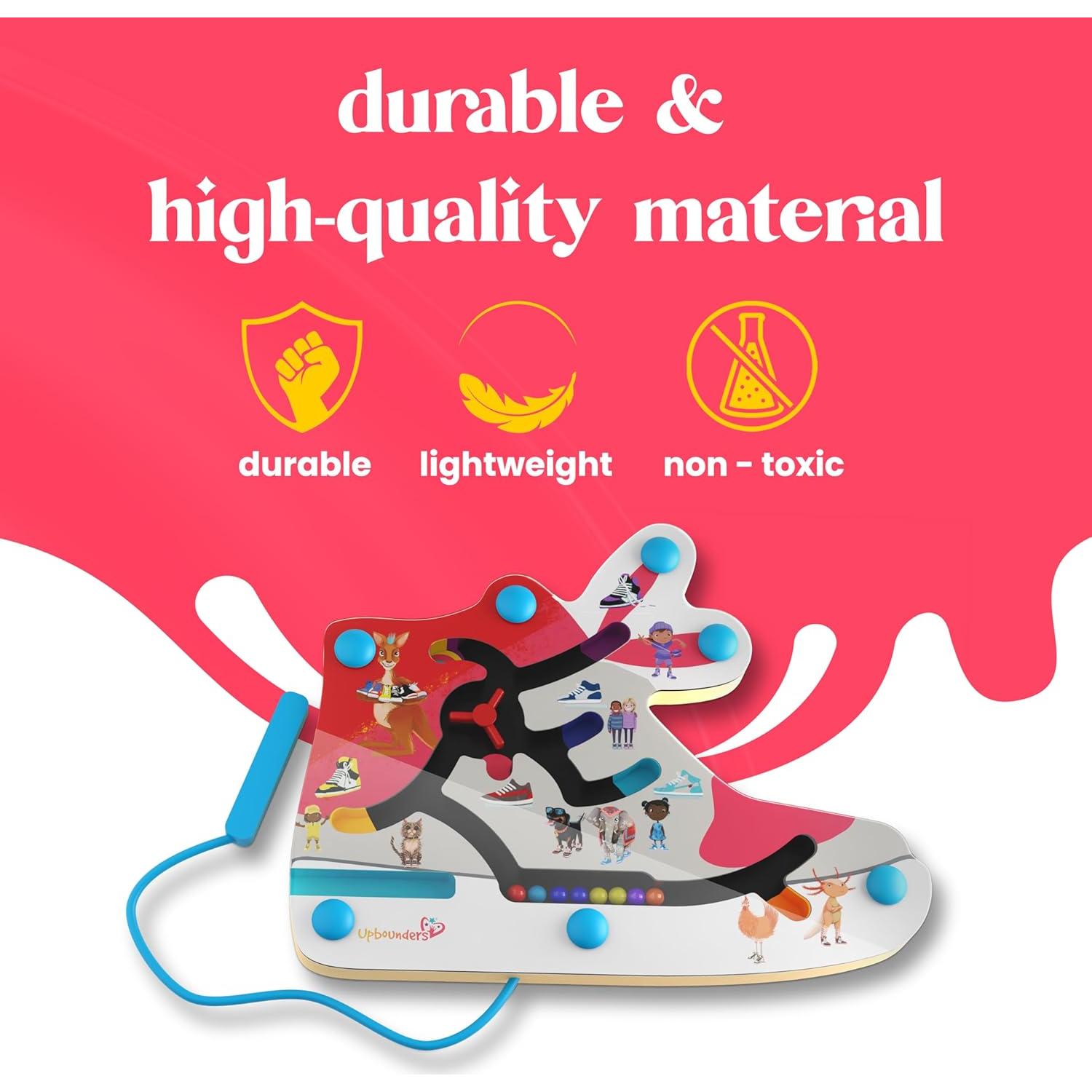 Tablero Magnético Montessori Upbounders Kicks 25.4x18.6cm