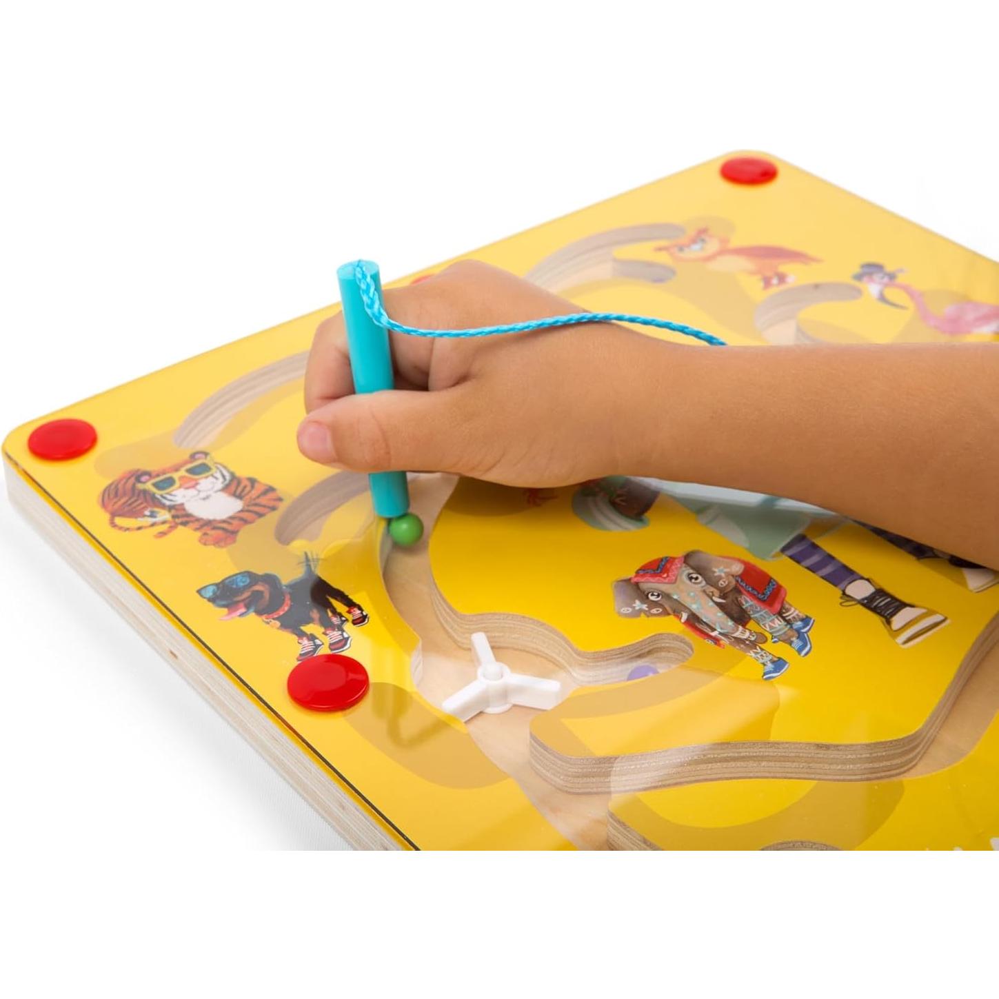 Tablero Ocupado Montessori Upbounders - Juguete Magnético 25.4 cm