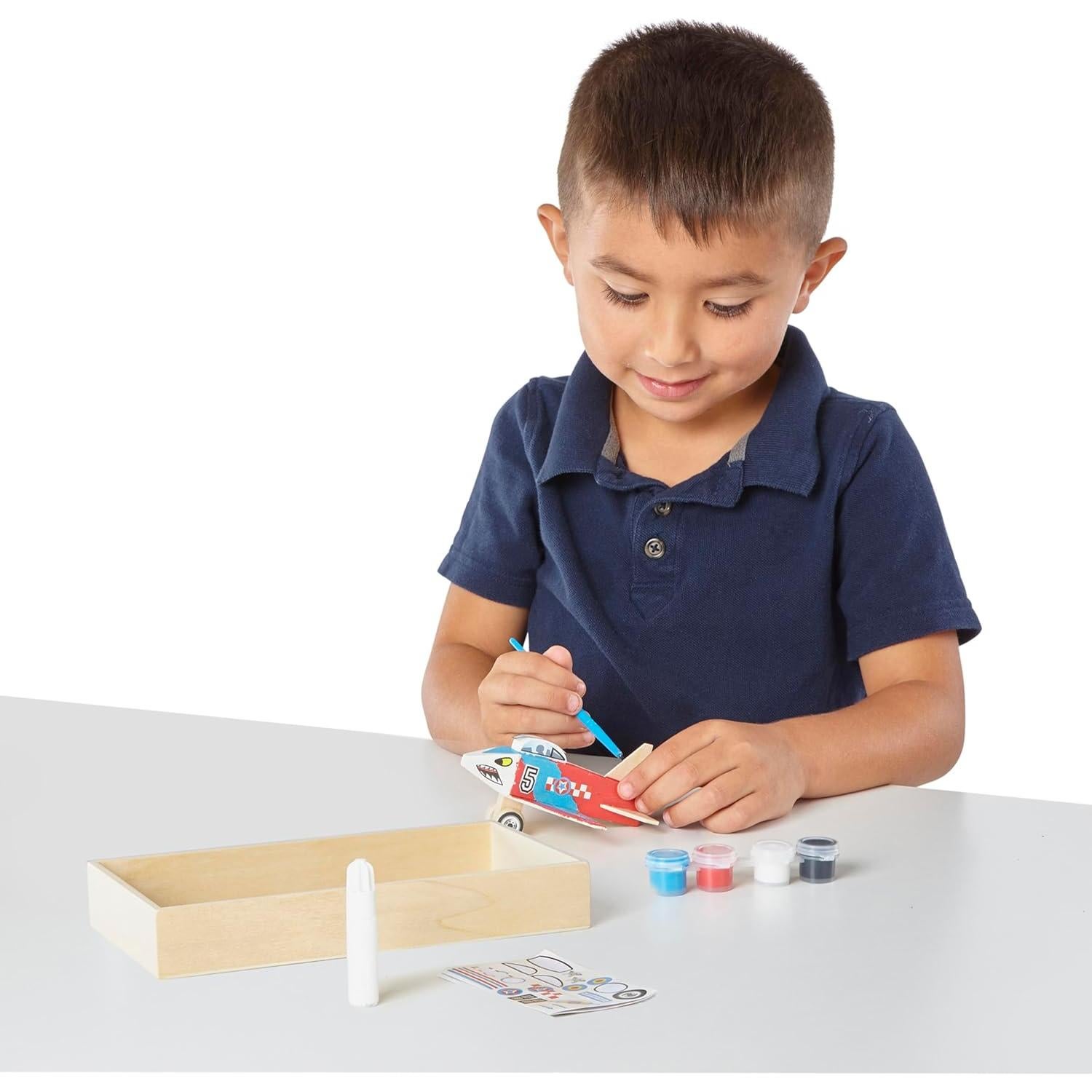 Kit de Artesanía de Madera Melissa & Doug - Avián DYO
